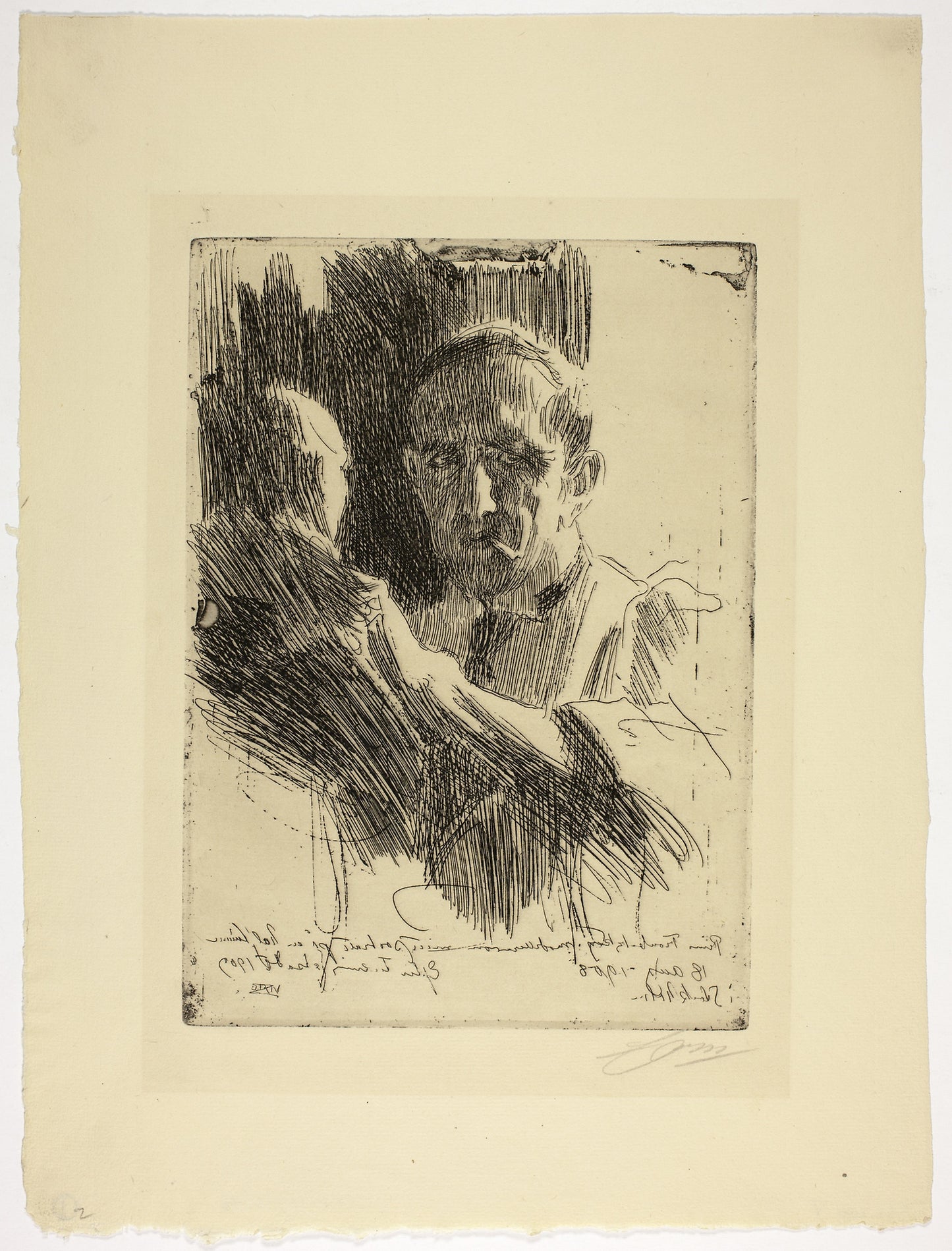 Prince Paul Troubetzkoy II (Bust) - Anders Zorn, Poster Print Wall Art