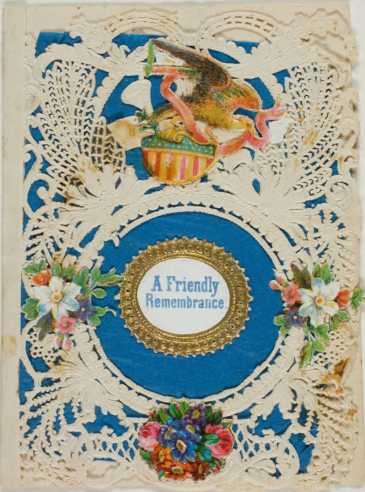 A Friendly Remembrance (valentine): Unknown Artist,16x12"(A3) Poster