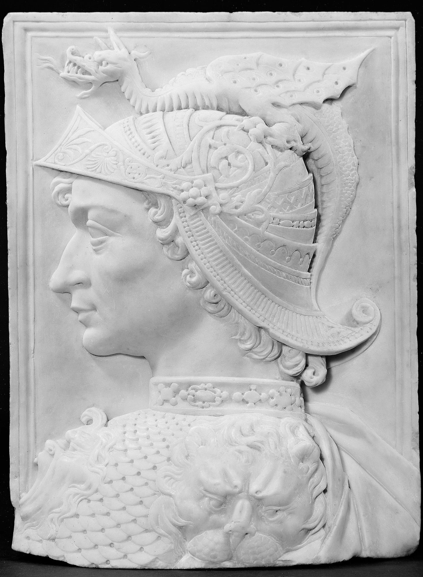 Portrait of a Warrior - Italian, Poster Print Wall Art