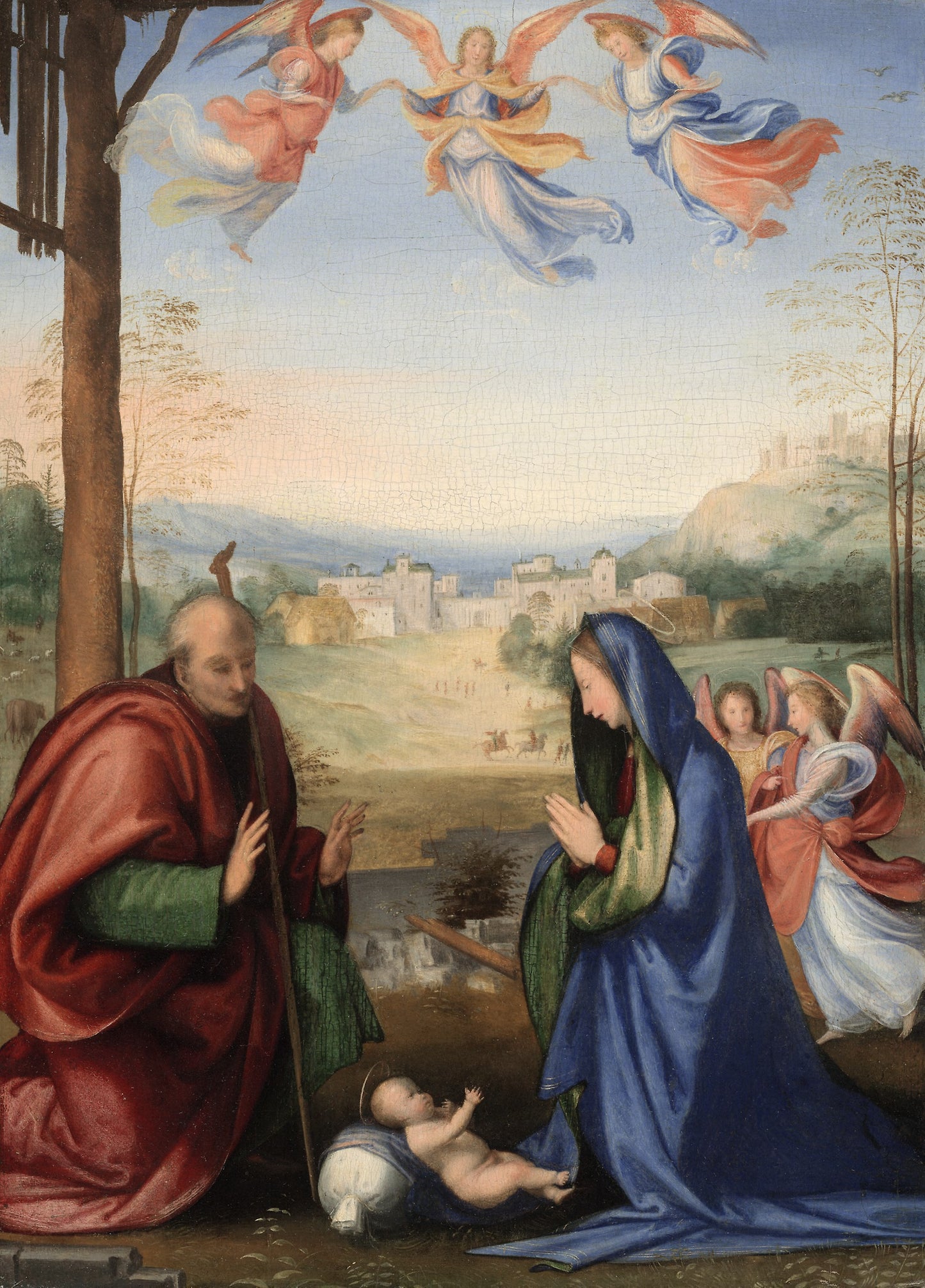 The Nativity: Fra Bartolommeo (Baccio della Porta), Poster Print Wall Art