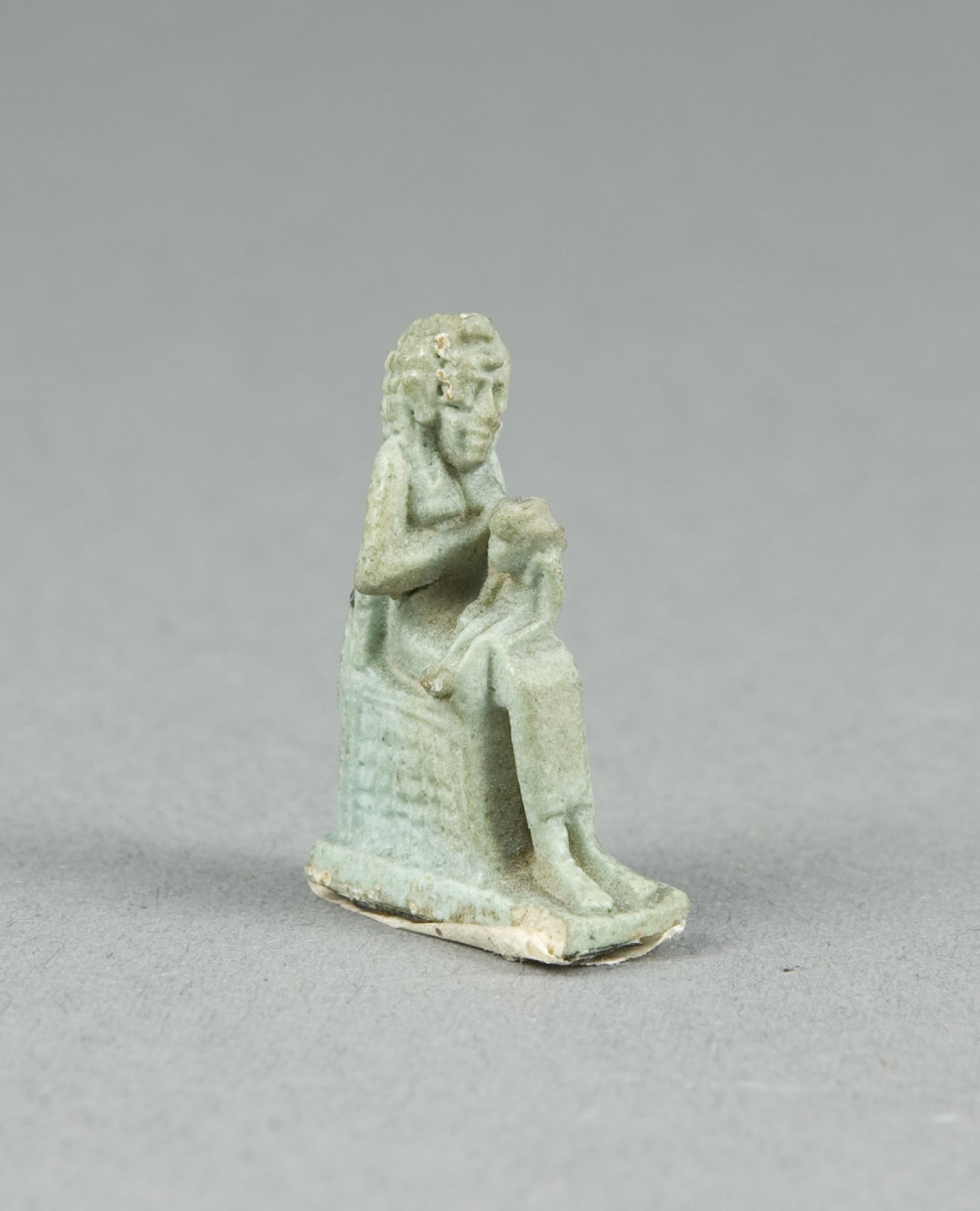 Amulet of Isis Holding Horus - Egyptian, Poster Print Wall Art