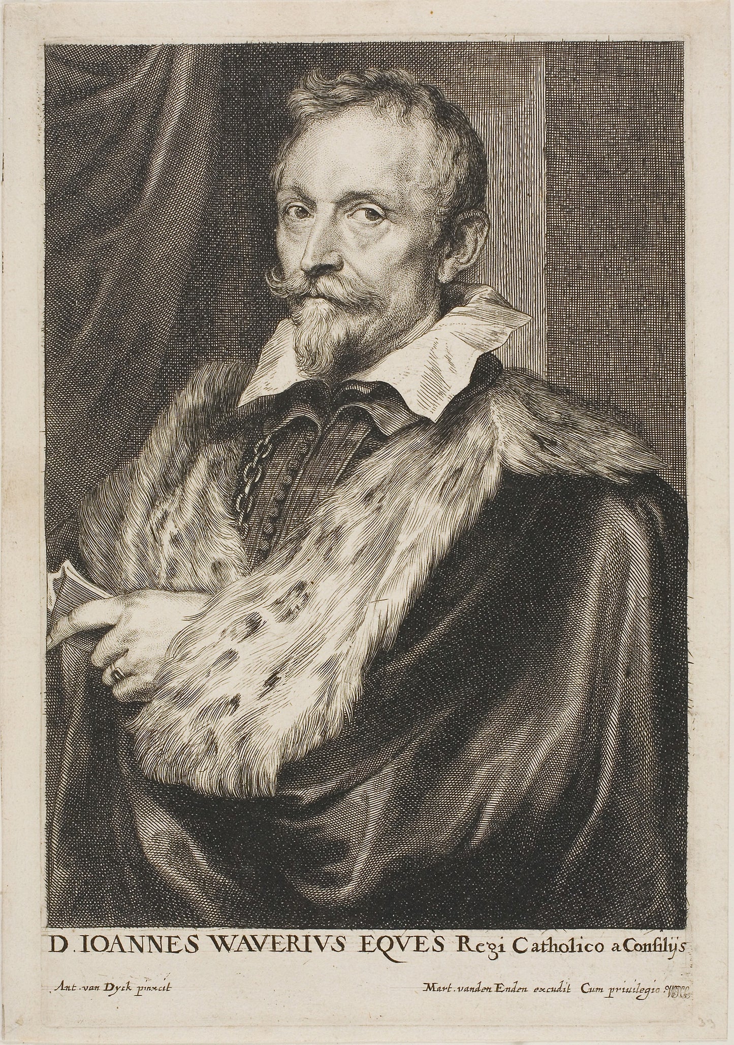 Jan van den Wouwer - Paul Pontius (Flemish, 1603-1658), Poster Print Wall Art