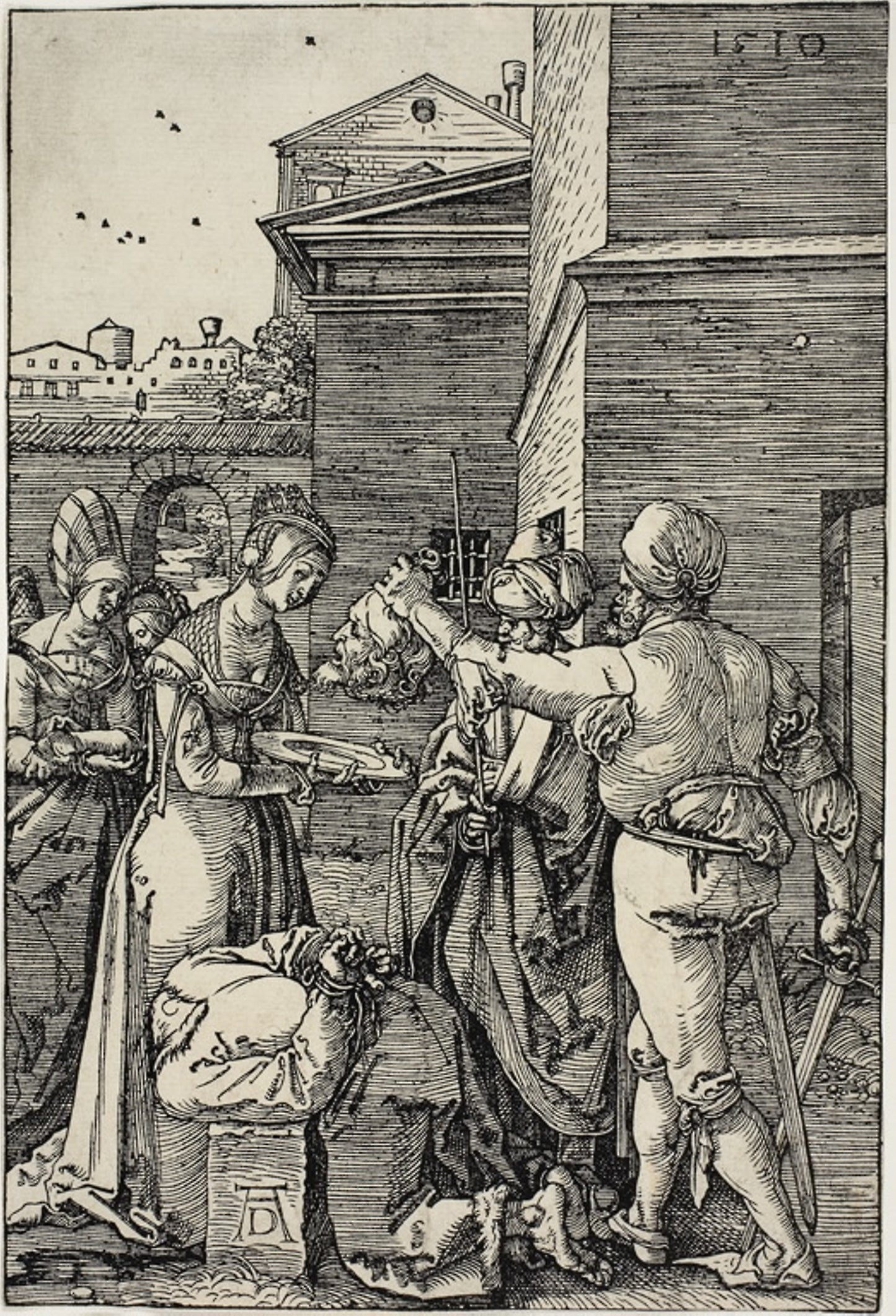 The Martyrdom of John the Baptist - Albrecht Dürer, Poster Print Wall Art