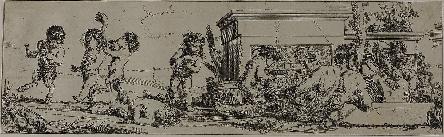 Bacchanal - Giulio Carpioni, Poster Print Wall Art