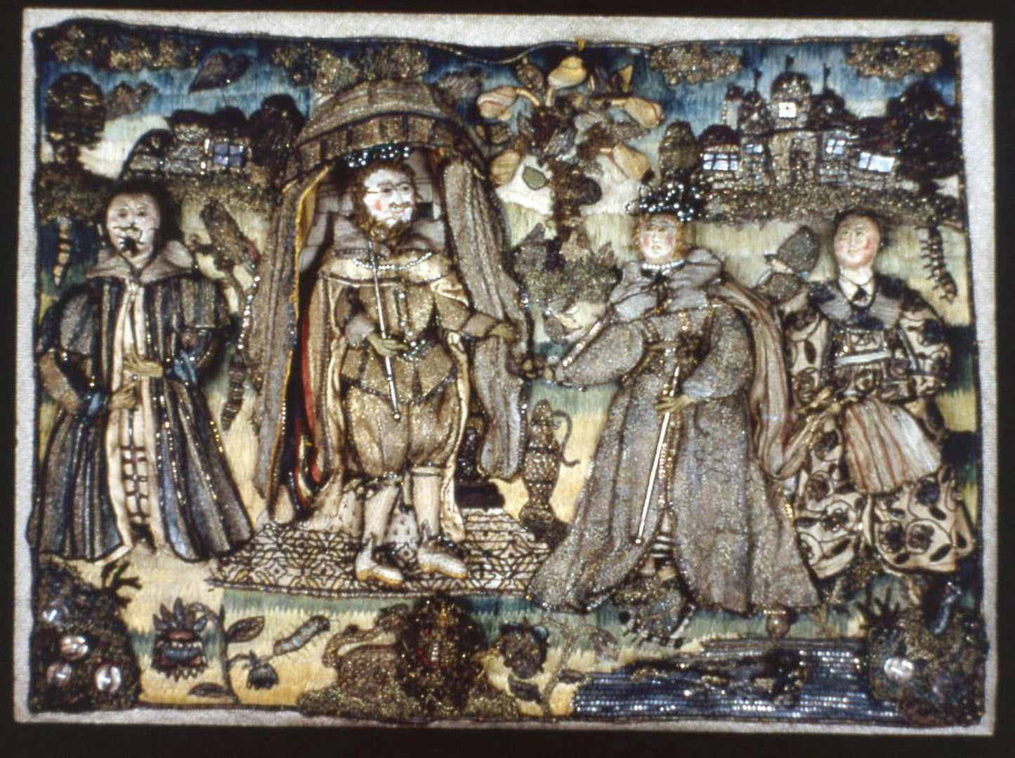 Picture Depicting the Queen of Sheba before King Solomon - England, Poster Print Wall Art