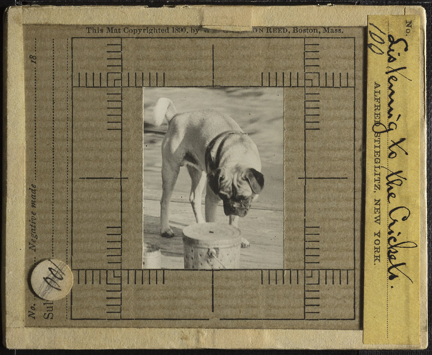 Listening to the Crickets - Alfred Stieglitz, Poster Print Wall Art