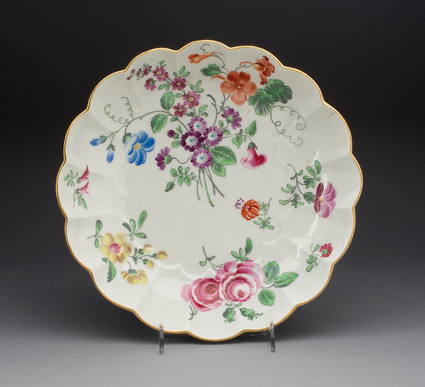 Junket Dish - Worcester Porcelain Factory, Poster Print Wall Art