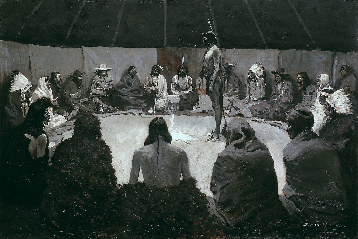 I Will Tell the White Man - Frederic Remington, Poster Print Wall Art