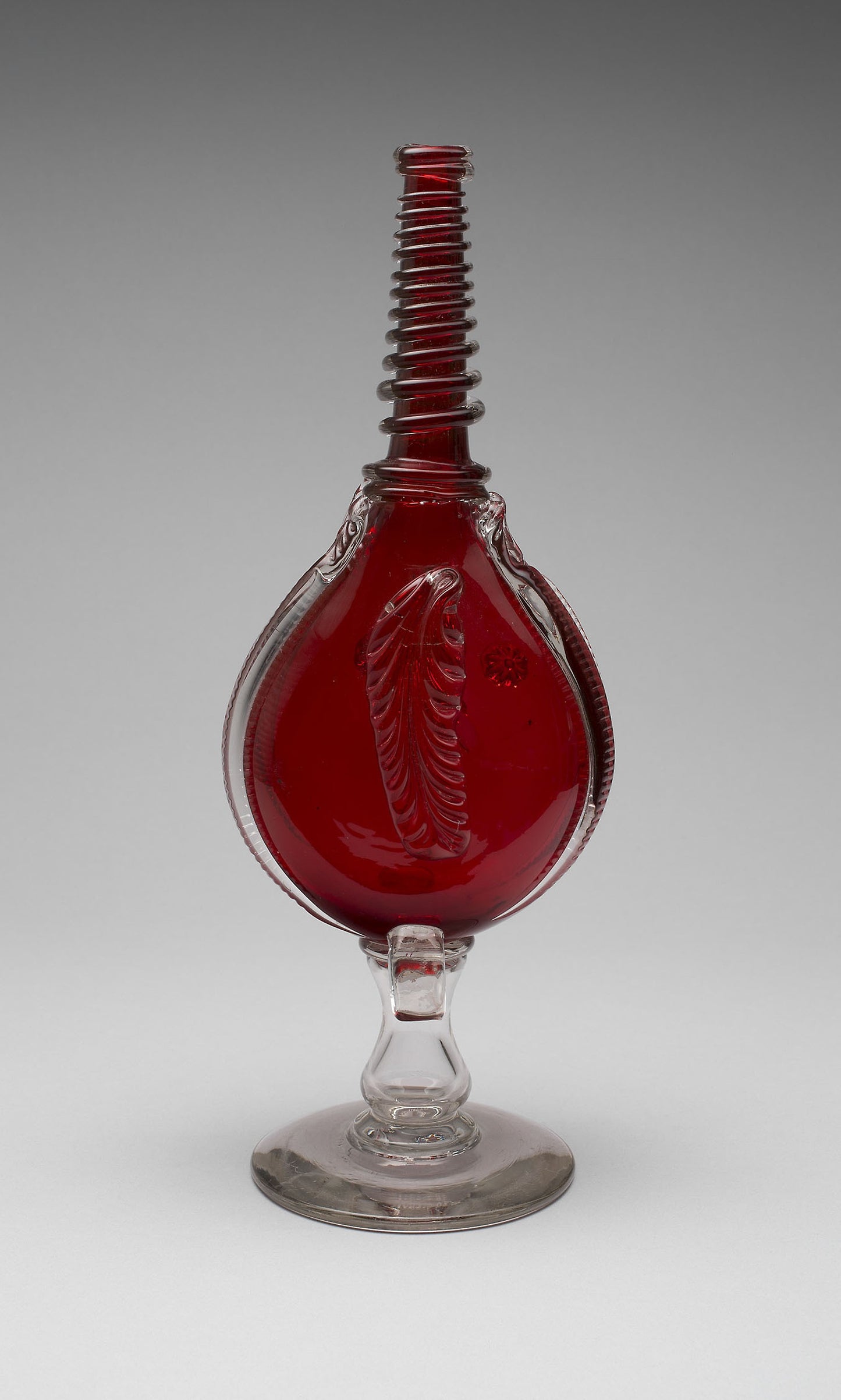 Bottle - Attributed to Boston and Sandwich Glass Company, Poster Print Wall Art