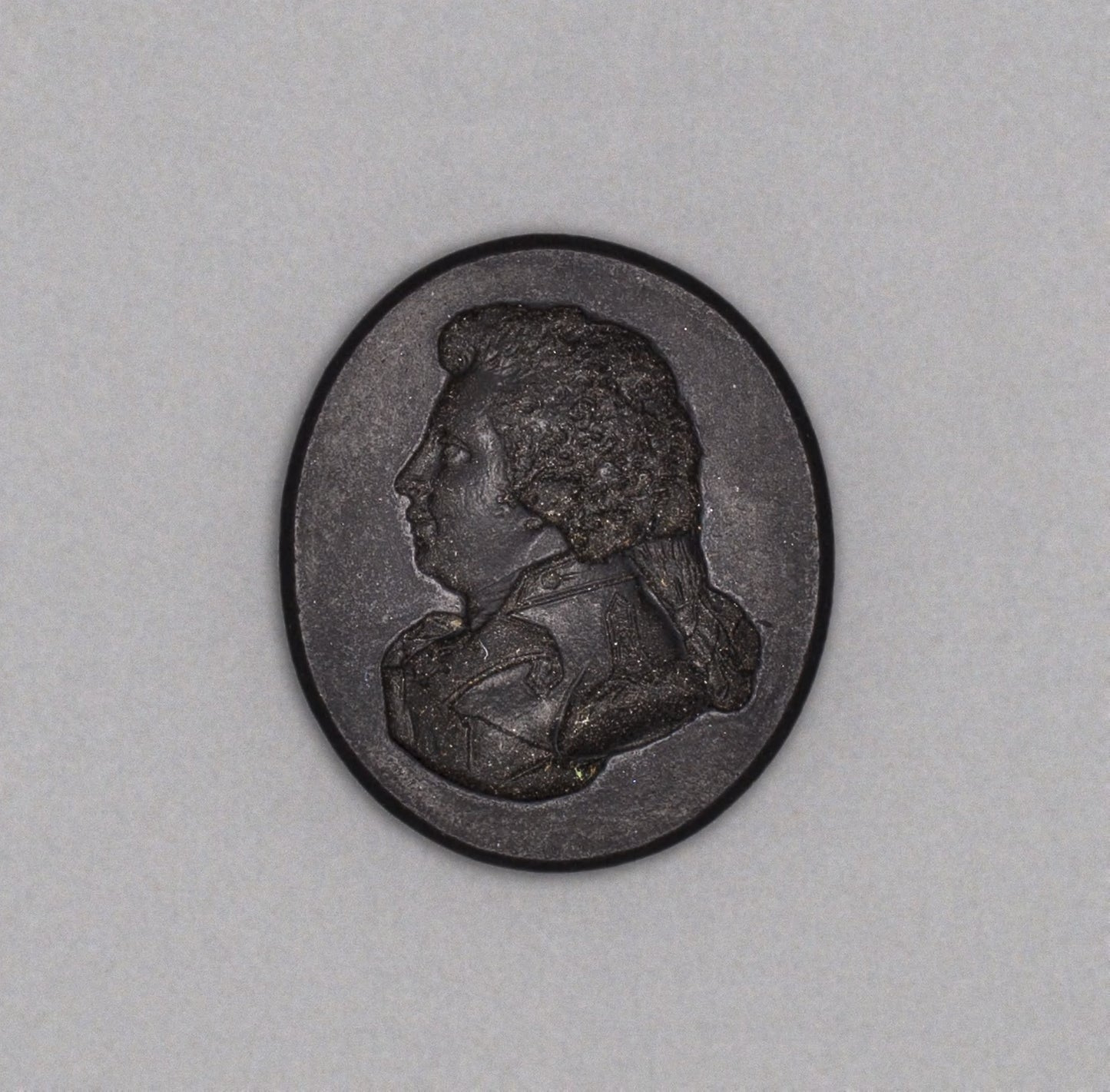 Intaglio with Bust of a Man - Wedgwood Manufactory, Poster Print Wall Art