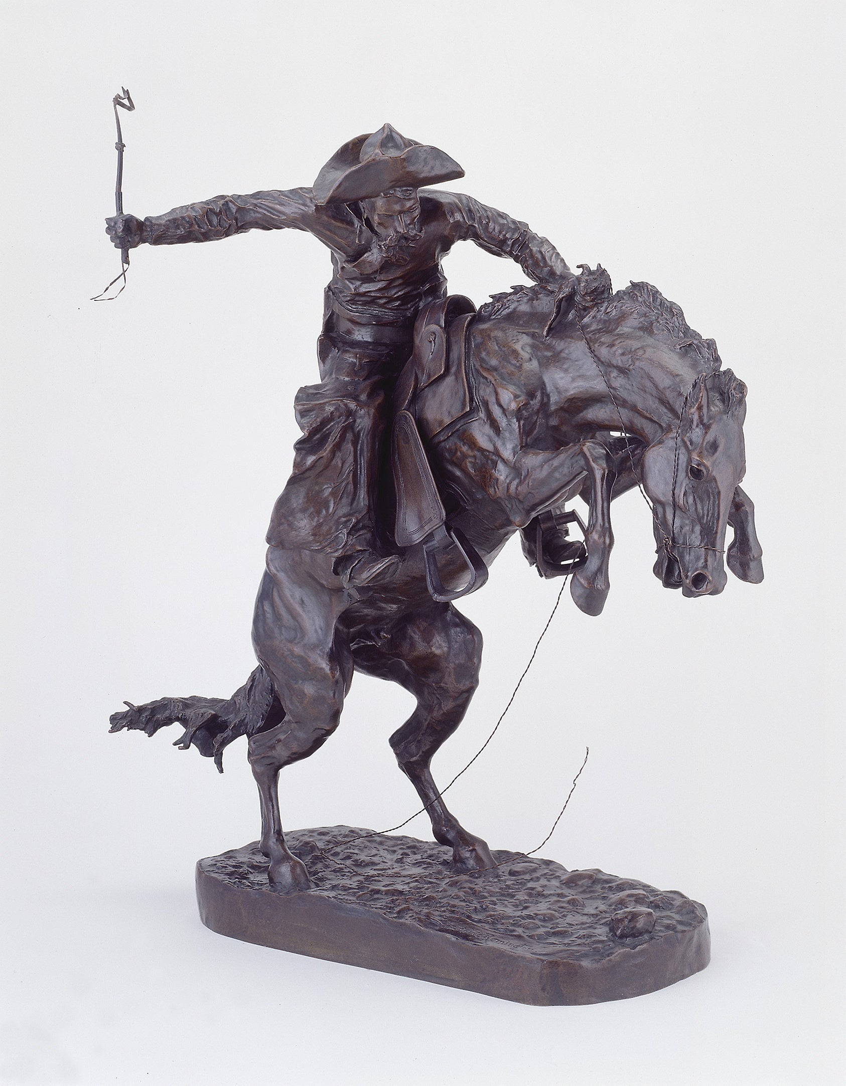 The Bronco Buster: Frederic Remington,16x12"(A3) Poster