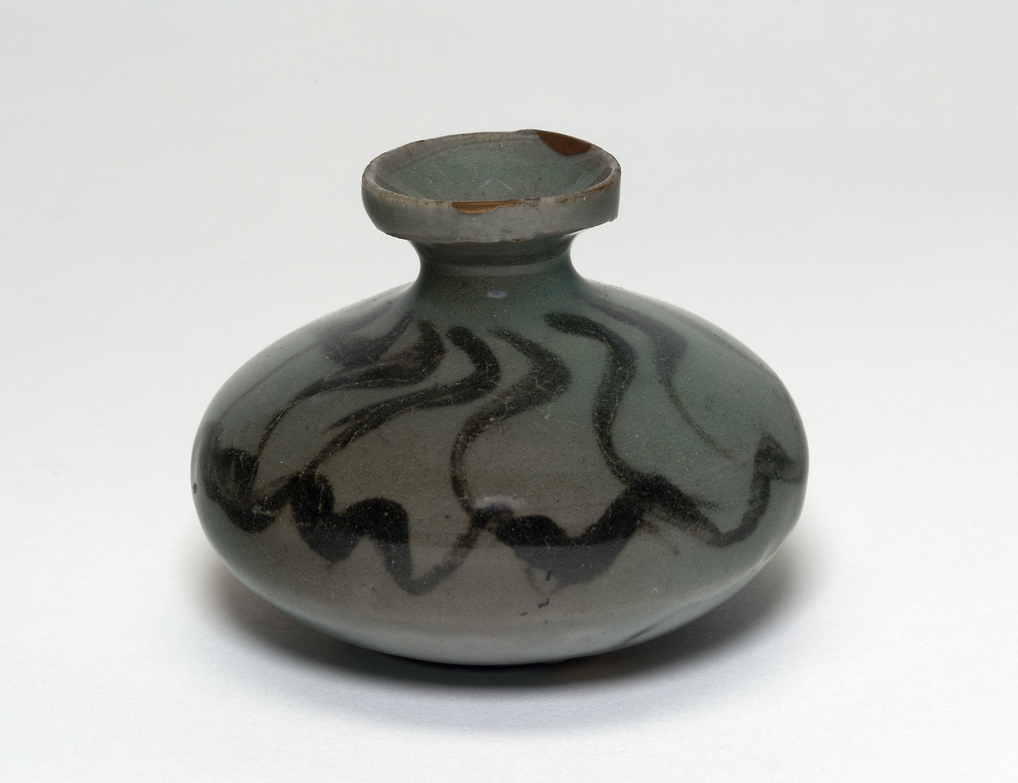 Oil Bottle with Scrollwork - Korea, Poster Print Wall Art