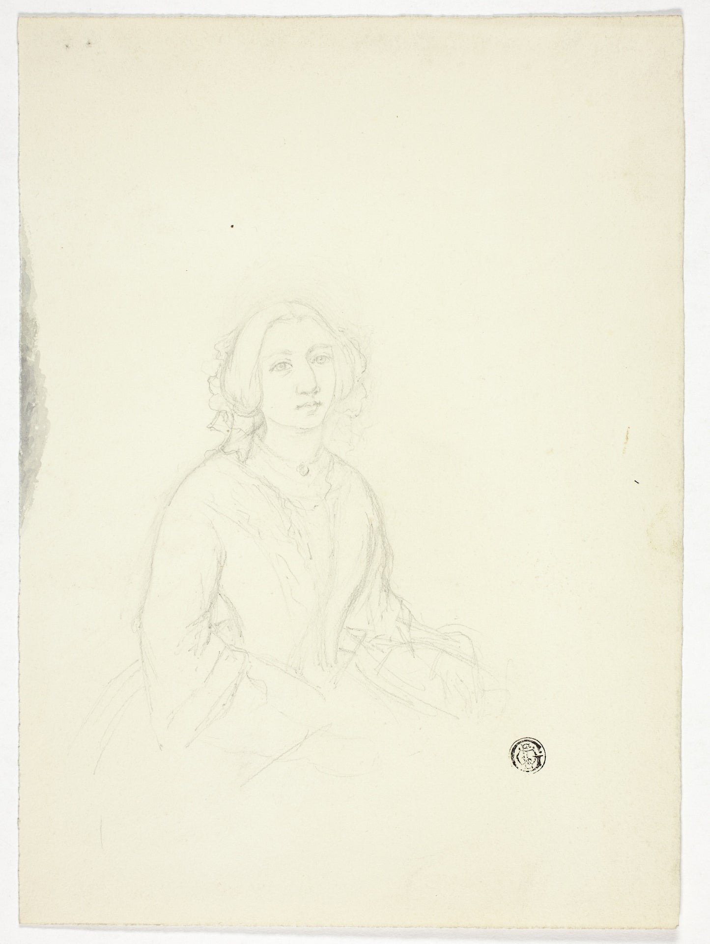 Portrait of Woman - Elizabeth Murray, Poster Print Wall Art