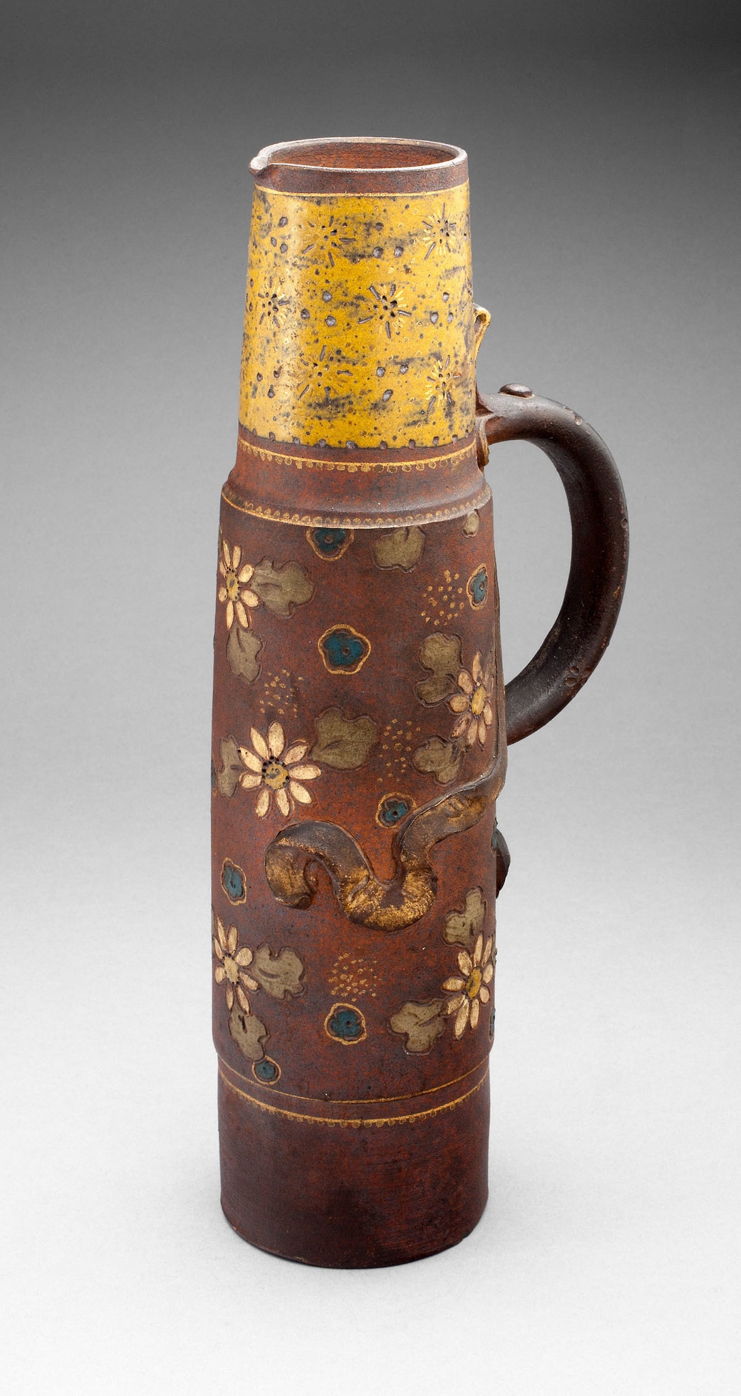 Ewer - Designed - Ernest Chaplet, Poster Print Wall Art