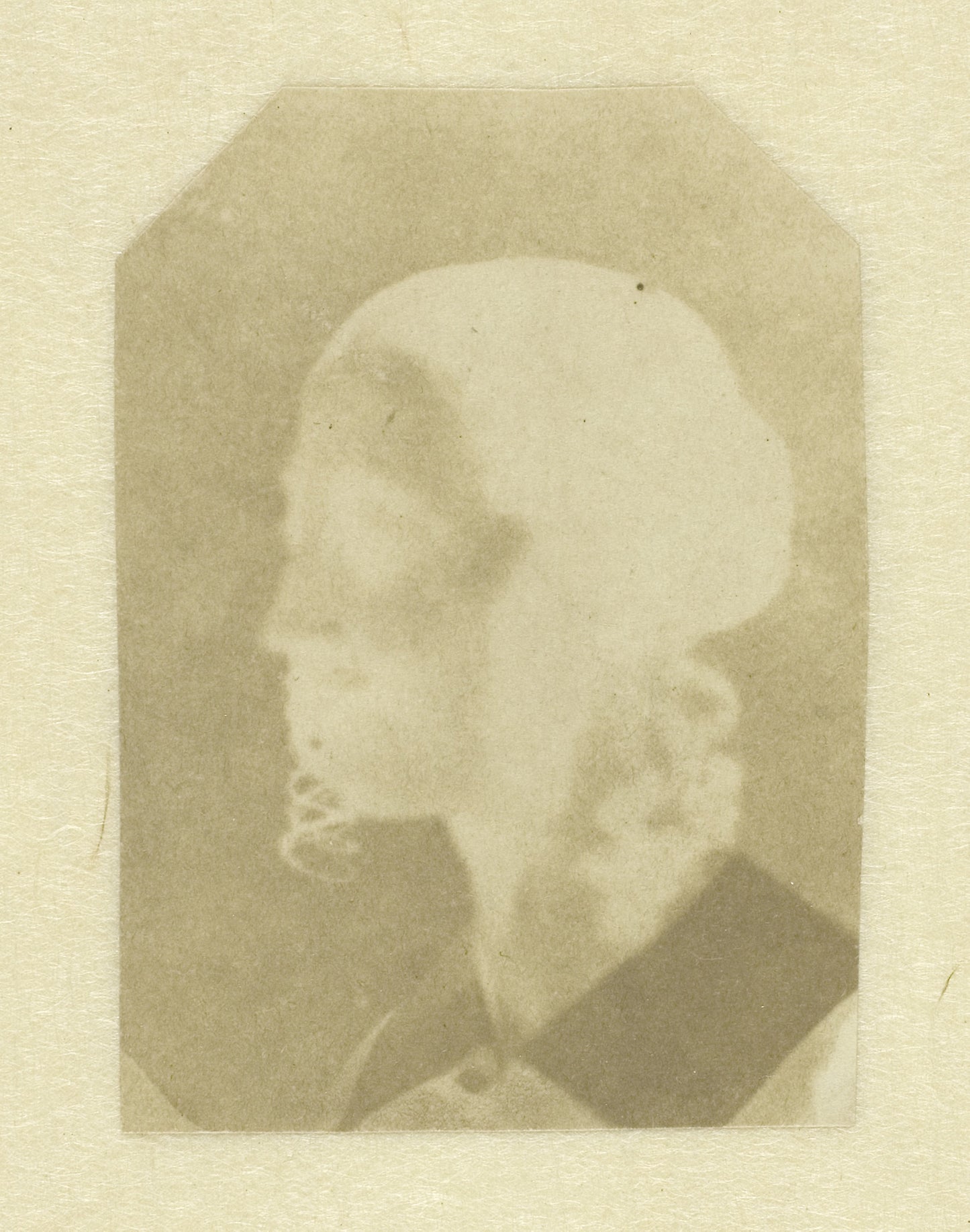 Portrait of Talbot's Wife (Constance) or Half-Sister (Caroline or Horatia) - William Henry Fox Talbot, Poster Print Wall Art
