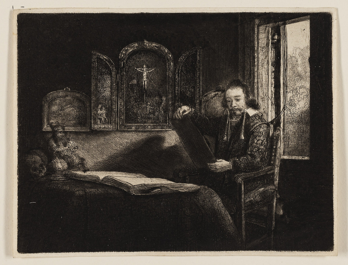 Abraham Francen, Apothecary - Rembrandt van Rijn, Poster Print Wall Art