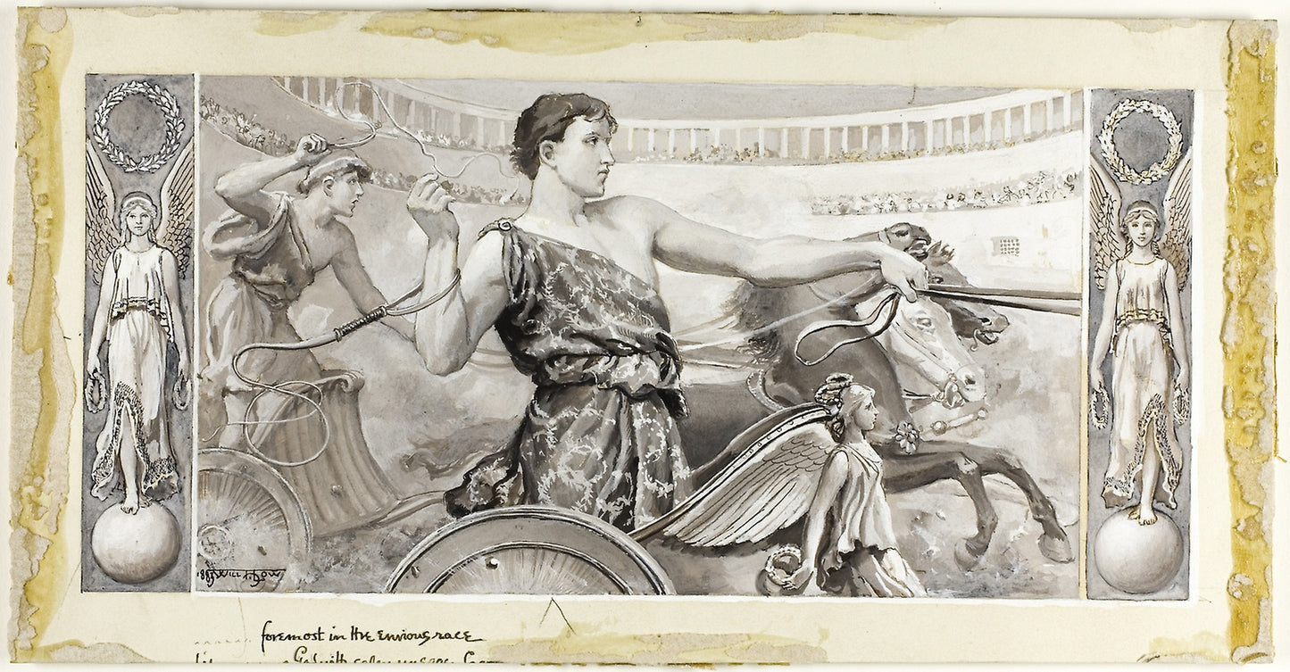 Foremost in the Envious Race - Will Hicock Low, Poster Print Wall Art
