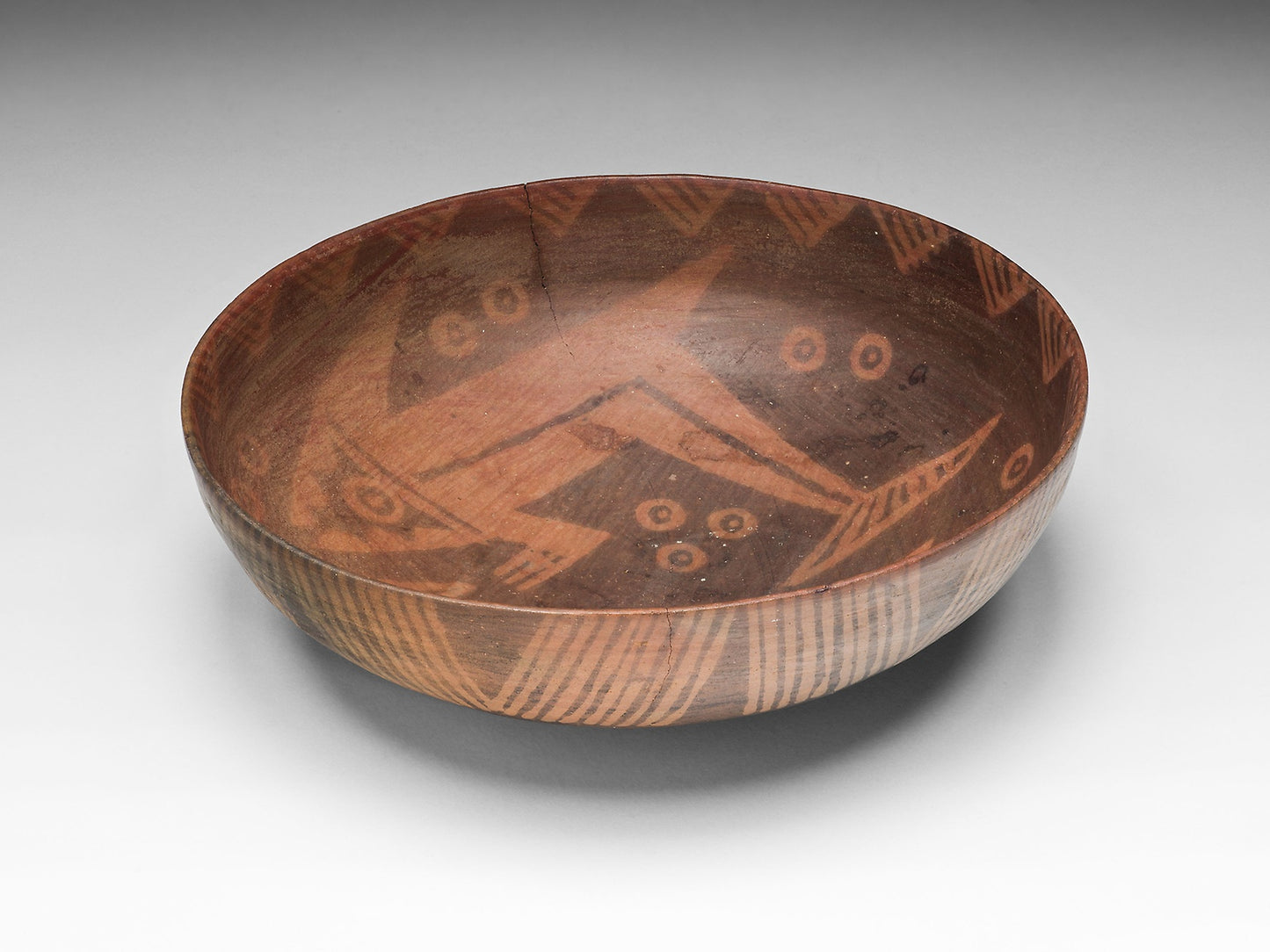 Bowl with Fish Motif - Paracas, Poster Print Wall Art