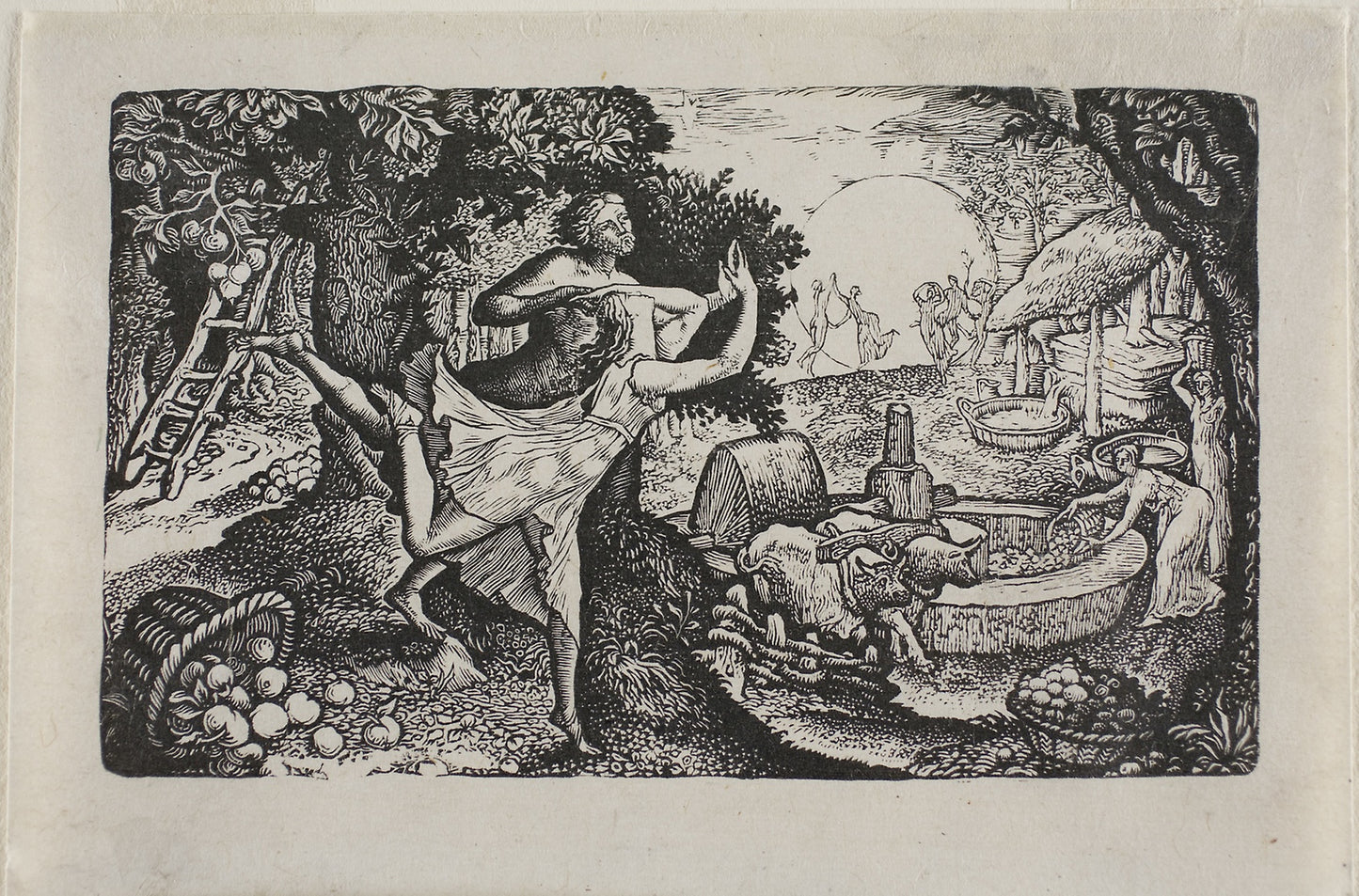 The Cyder Feast - Edward Calvert, Poster Print Wall Art