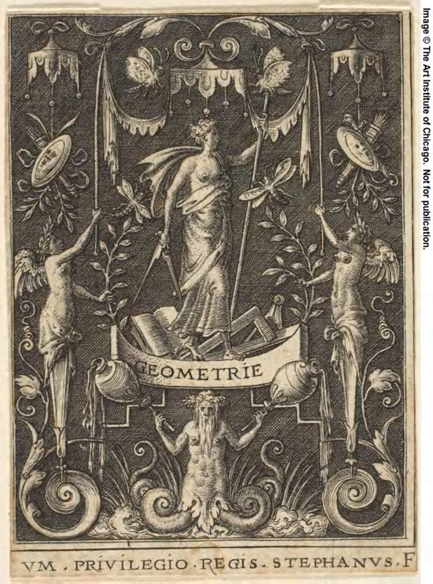 Geometry - Etienne Delaune, Poster Print Wall Art