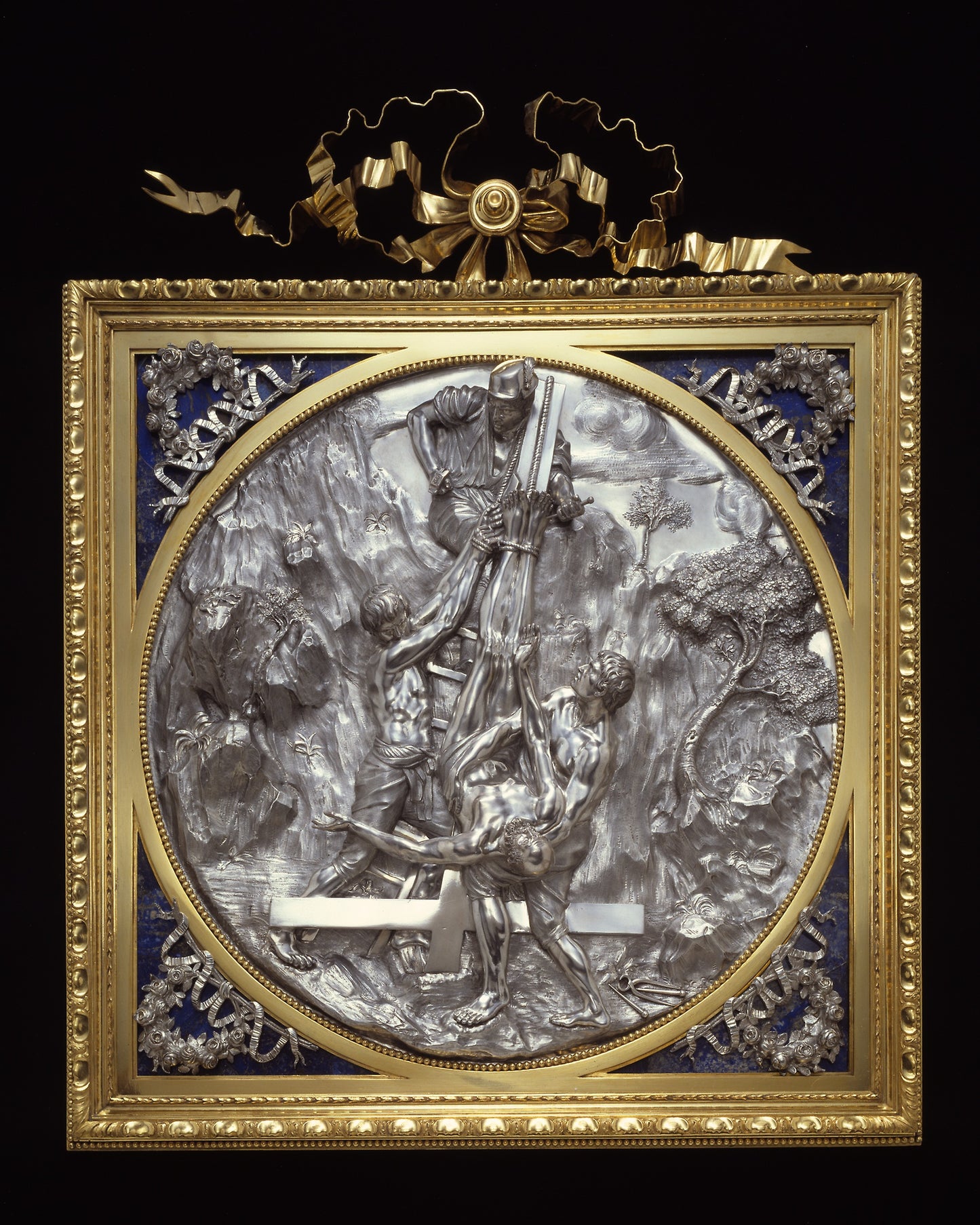 Crucifixion of Saint Peter - Luigi Valadier and Workshop, Poster Print Wall Art