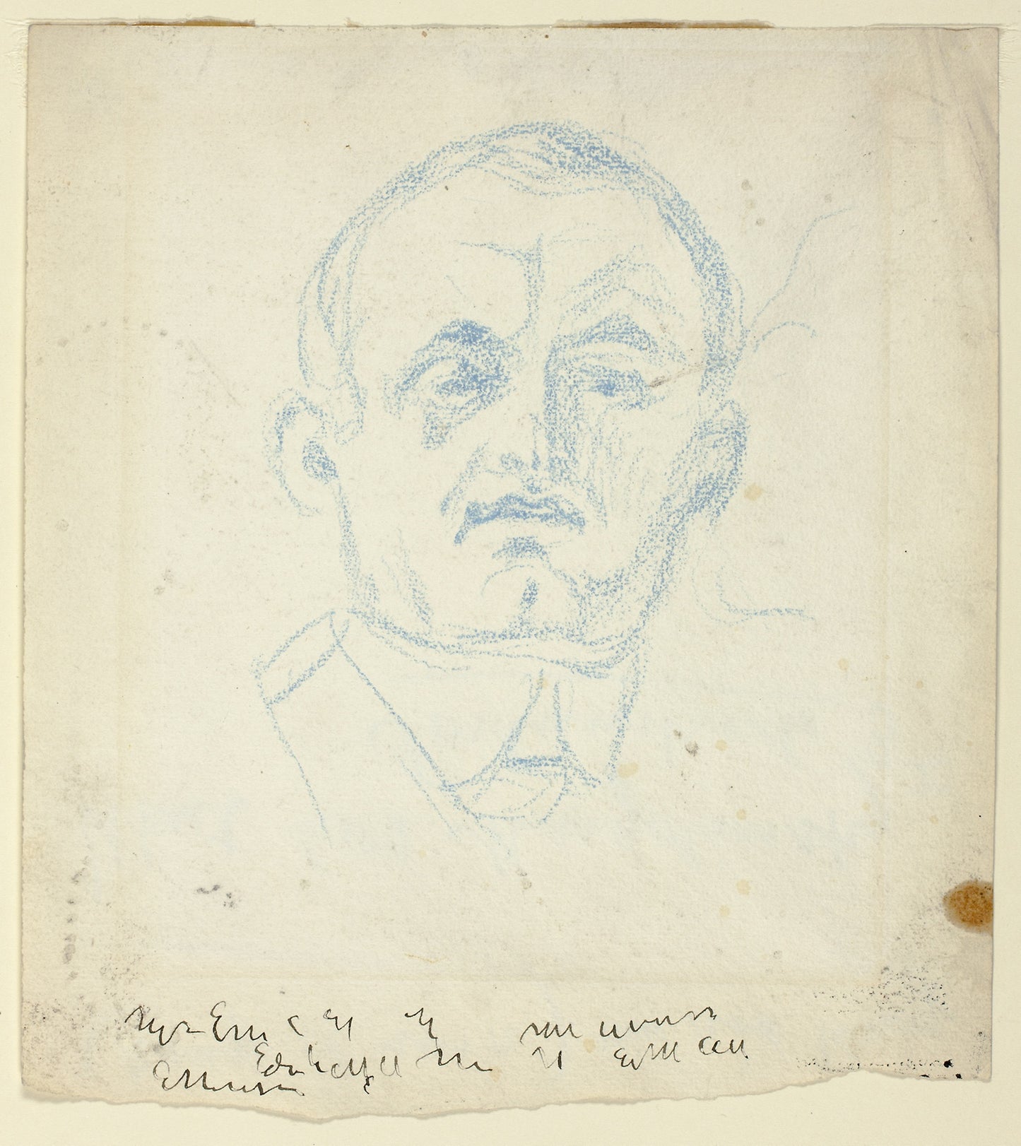 Self-Portrait - Edvard Munch, Poster Print Wall Art