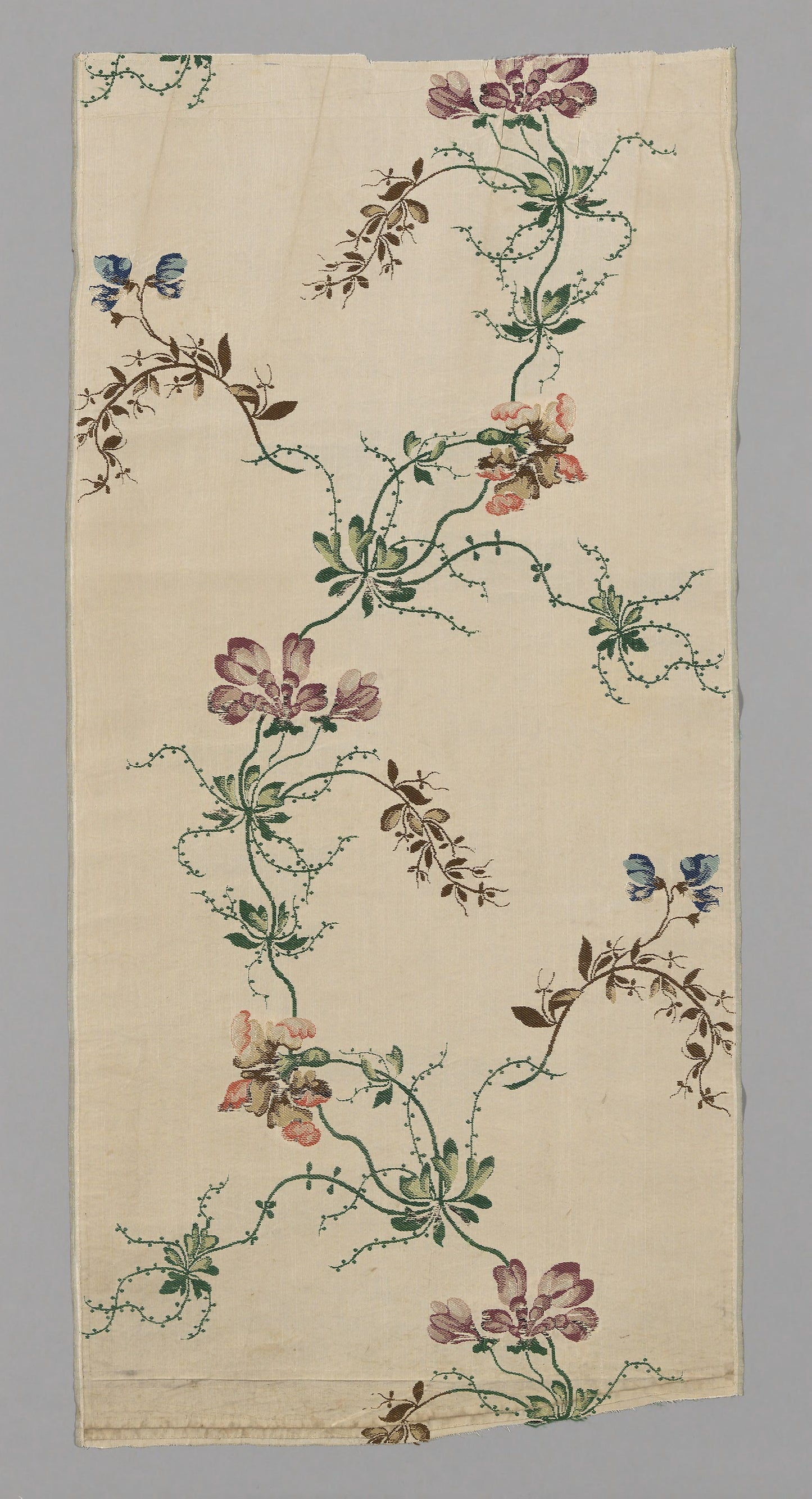 Panel from a Skirt - Possibly designed - Anna Maria Garthwaite, Poster Print Wall Art
