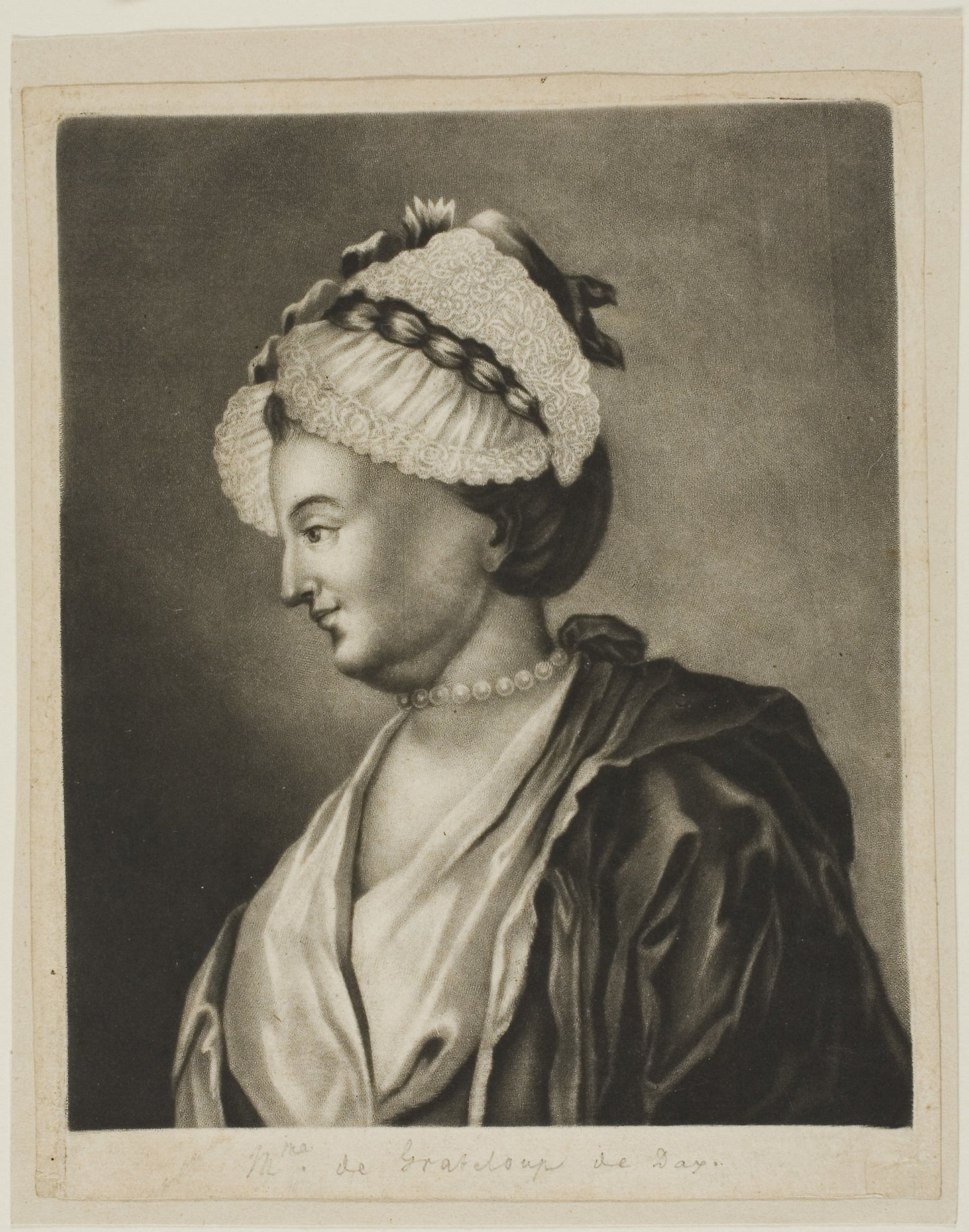 Mme. de Grateloup de Dax - Jean-Baptiste de Grateloup, Poster Print Wall Art