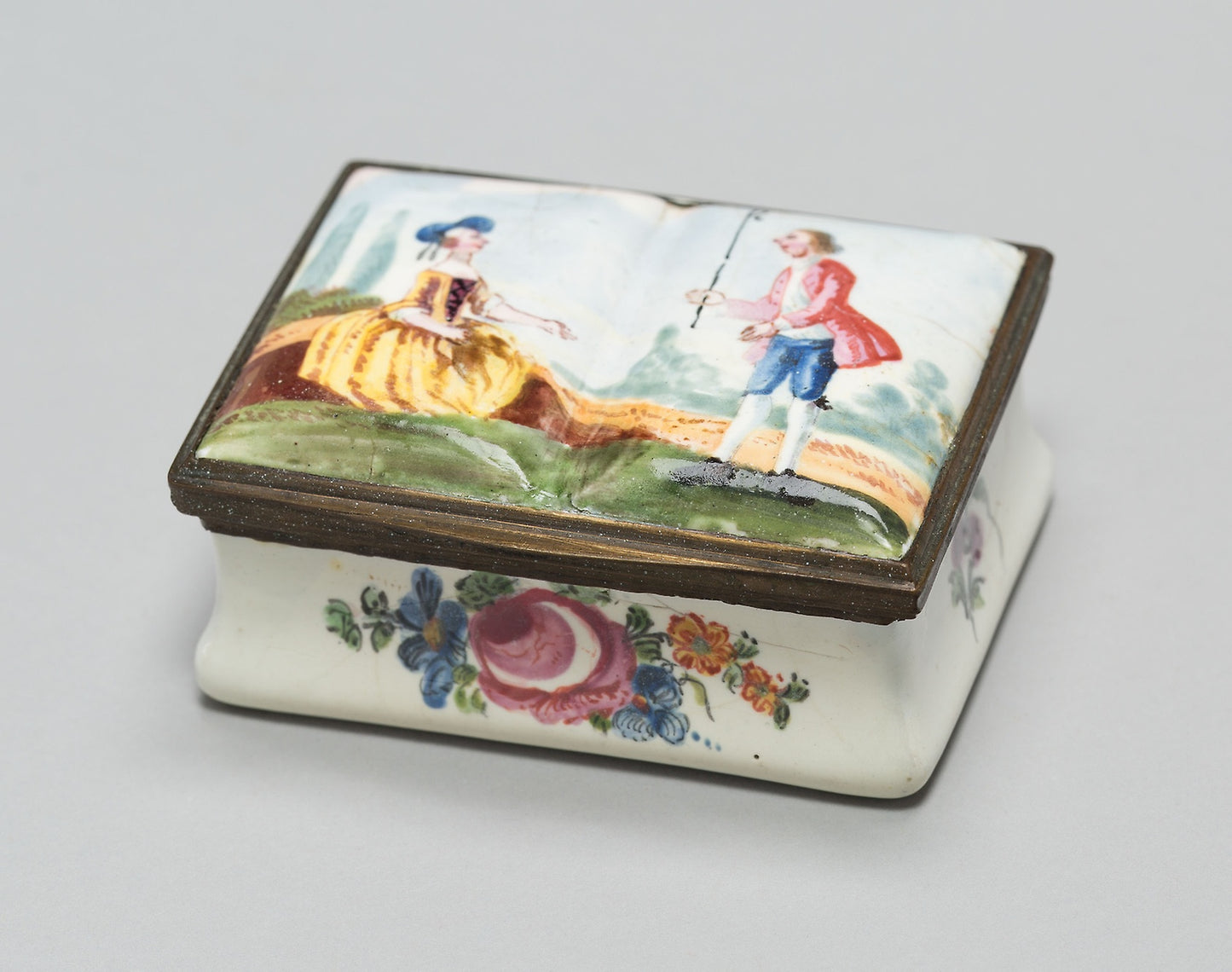 Double Snuff Box - South Staffordshire, England, Poster Print Wall Art