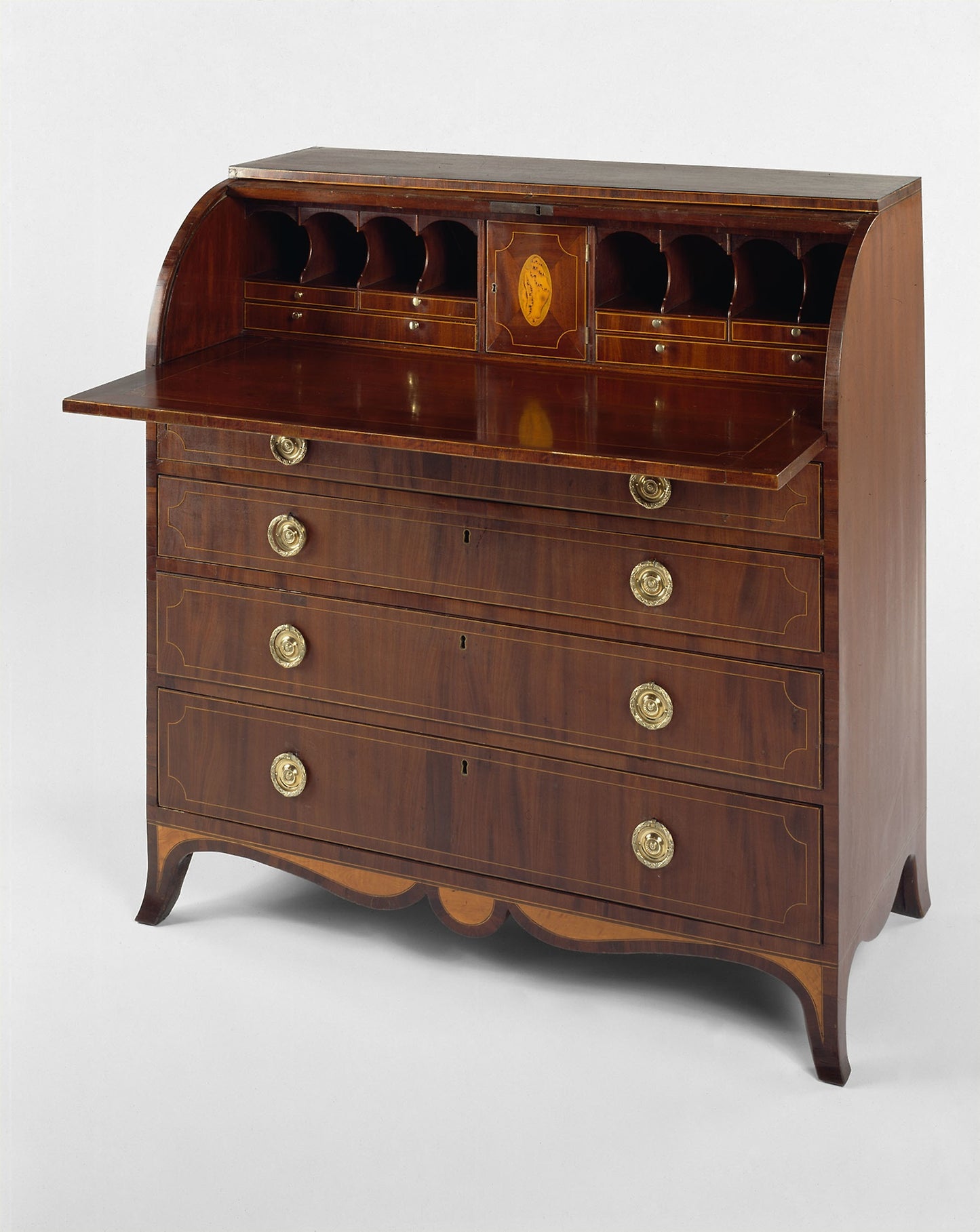 Cylinder Desk - John Bankston, Poster Print Wall Art