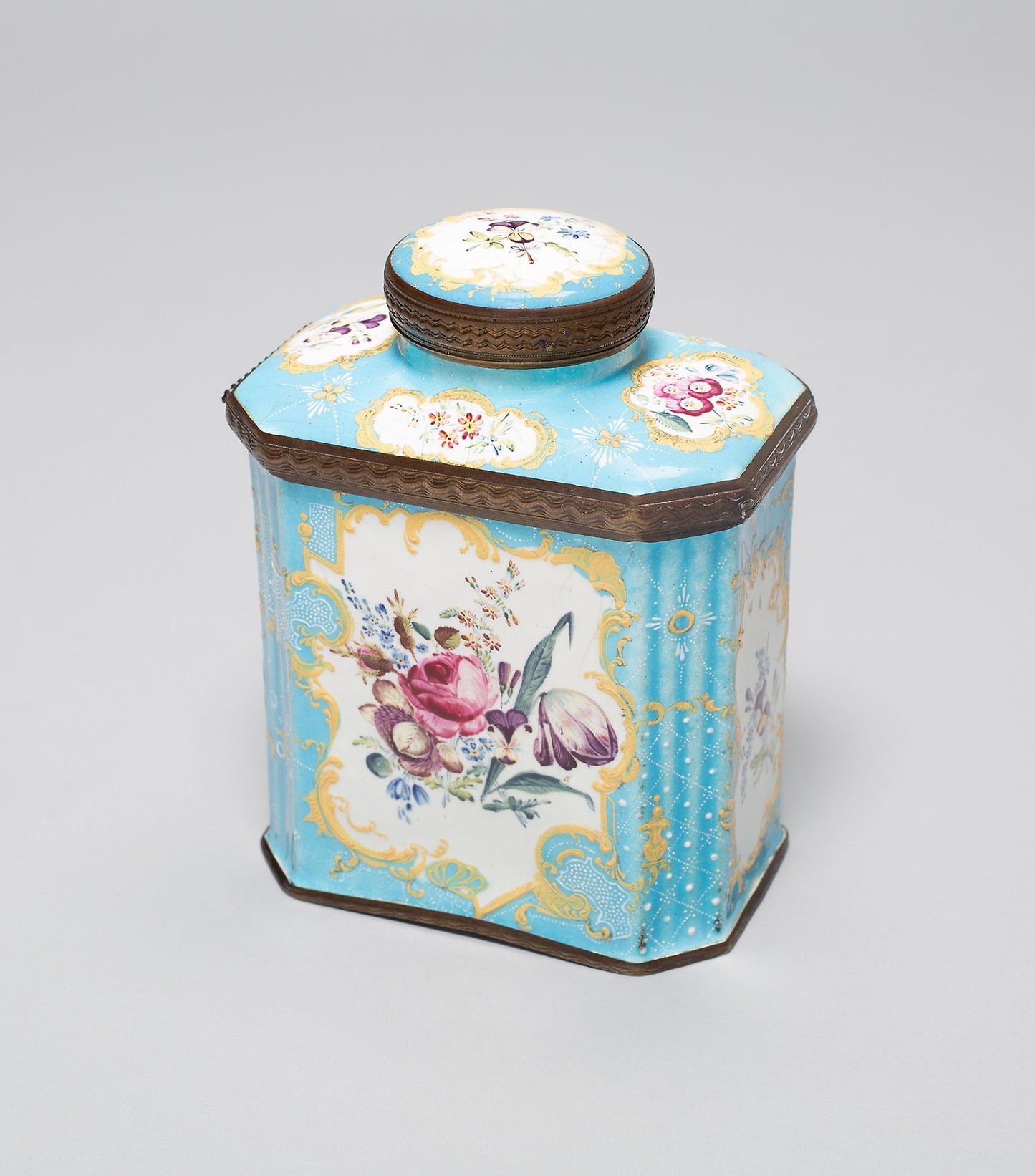 Tea Caddy - Battersea, England, Poster Print Wall Art