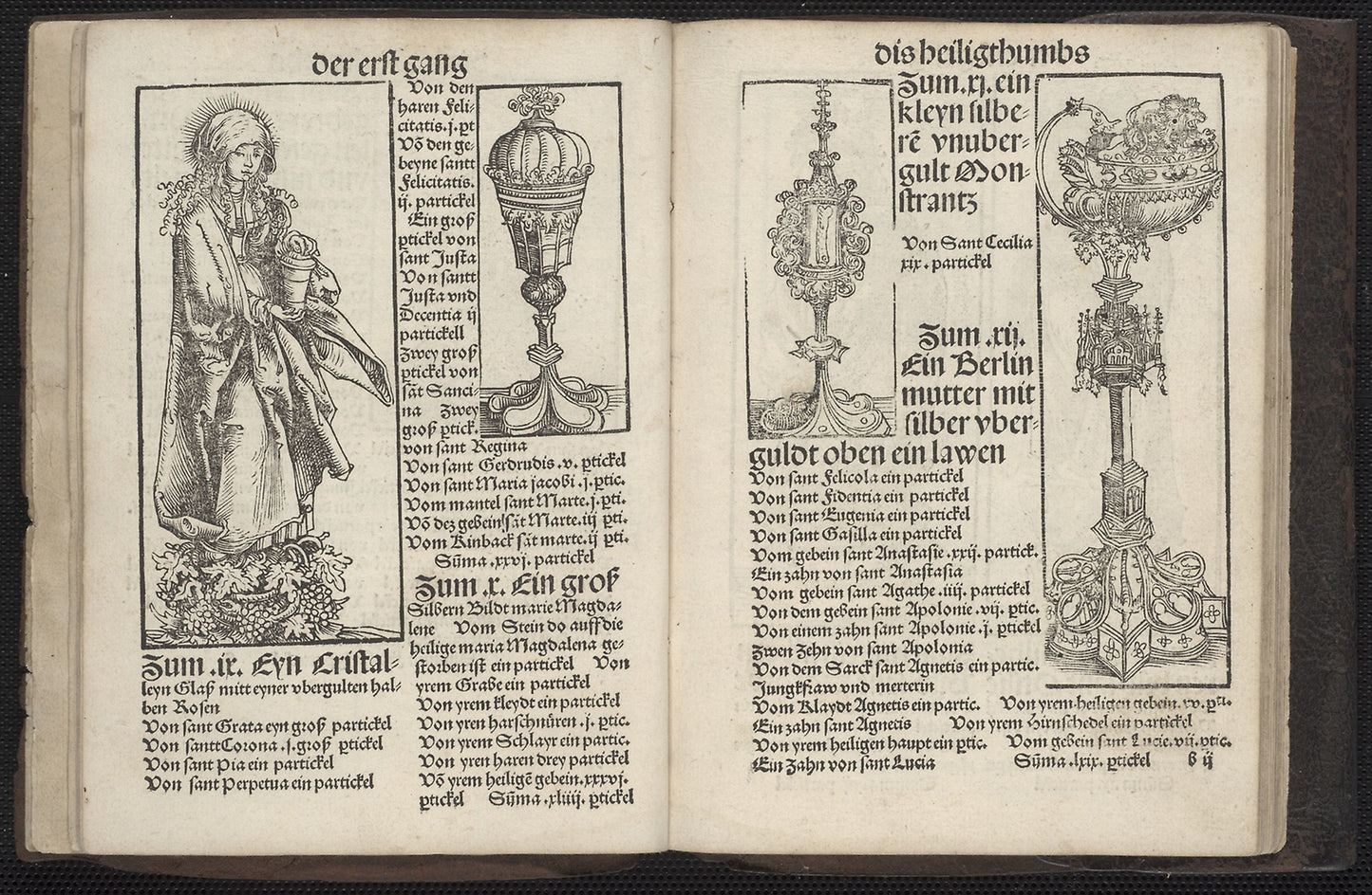 Wittenberg Reliquary Book (Wittenberger Heiligthumsbuch) - Lucas Cranach the Elder (German, 1472-1553), Poster Print Wall Art