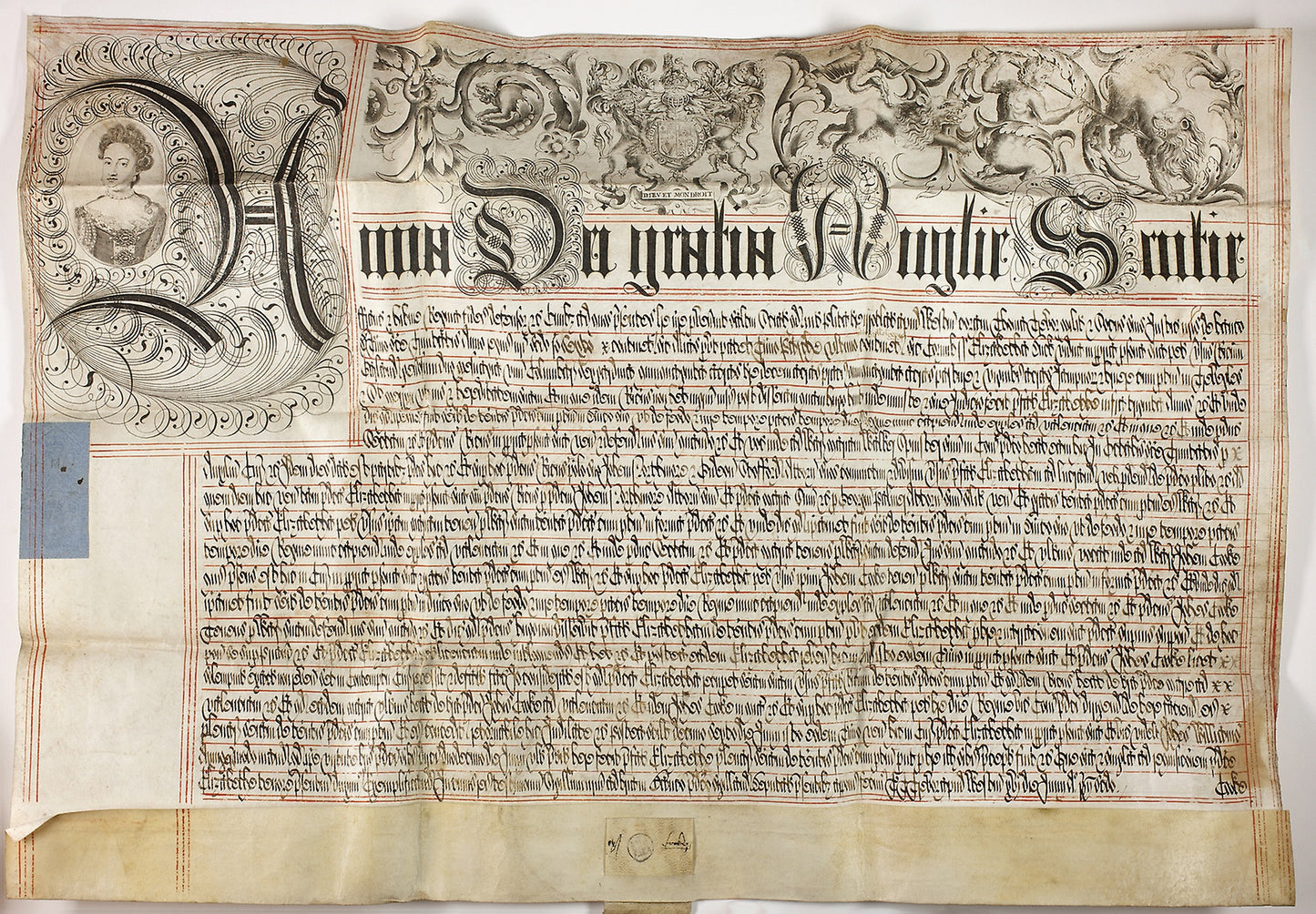 Recovery Document (Land Title Grant) - Artist unknown, Poster Print Wall Art