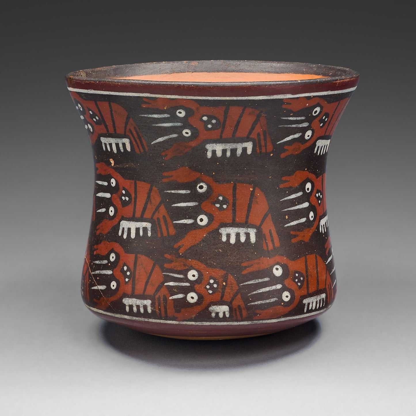 Cup Depicting Rows of Lobsters or Crayfish - Nazca, Poster Print Wall Art