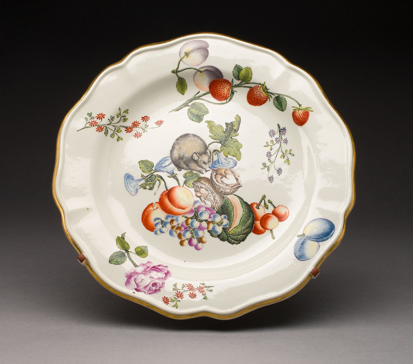 Plate - Du Paquier Porcelain Manufactory, Poster Print Wall Art