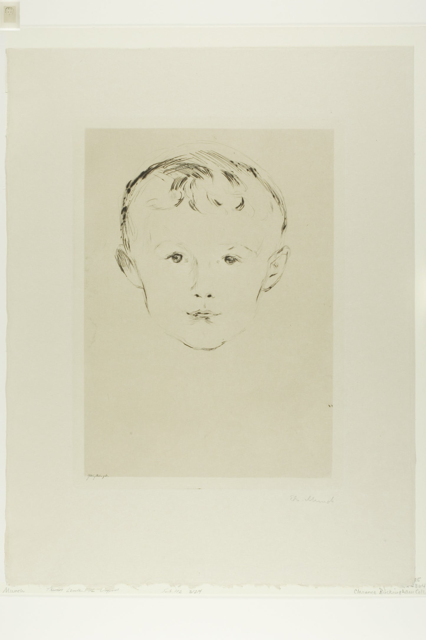 Theodor Linde - Edvard Munch, Poster Print Wall Art