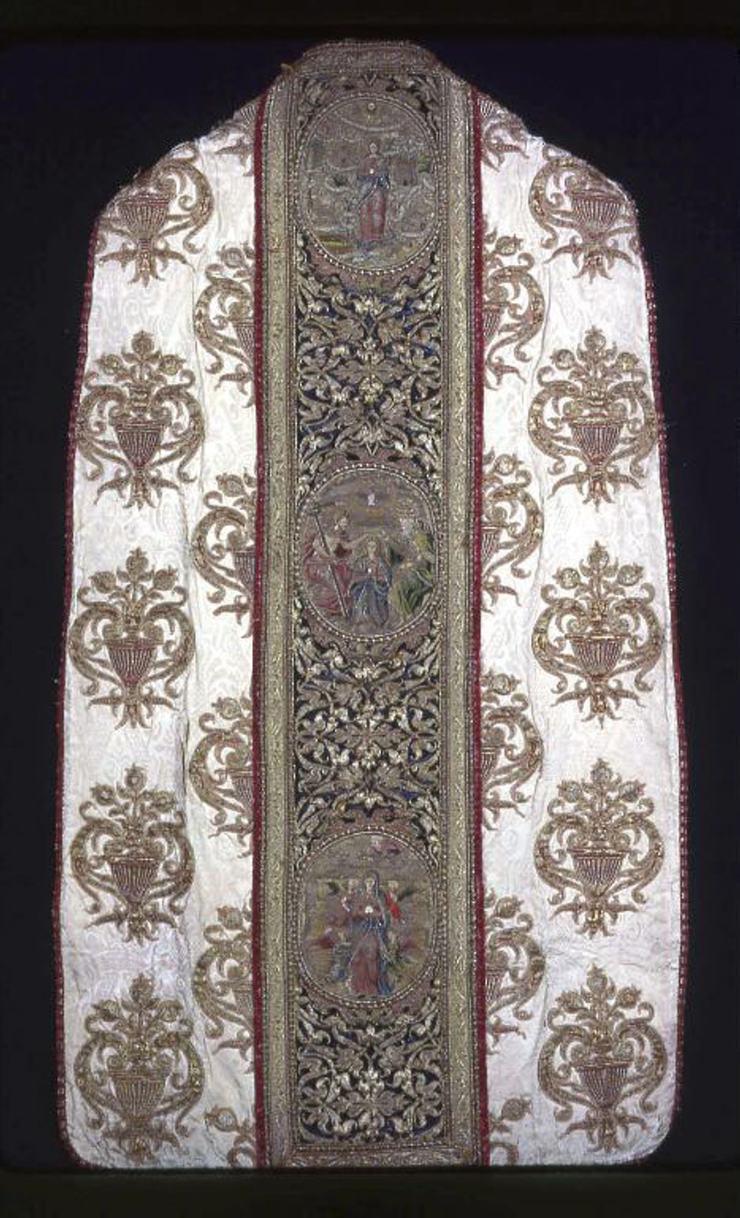 Chasuble with Orphrey Bands - Spain, Catalonia, Lérida, Seo de Urgel, Poster Print Wall Art