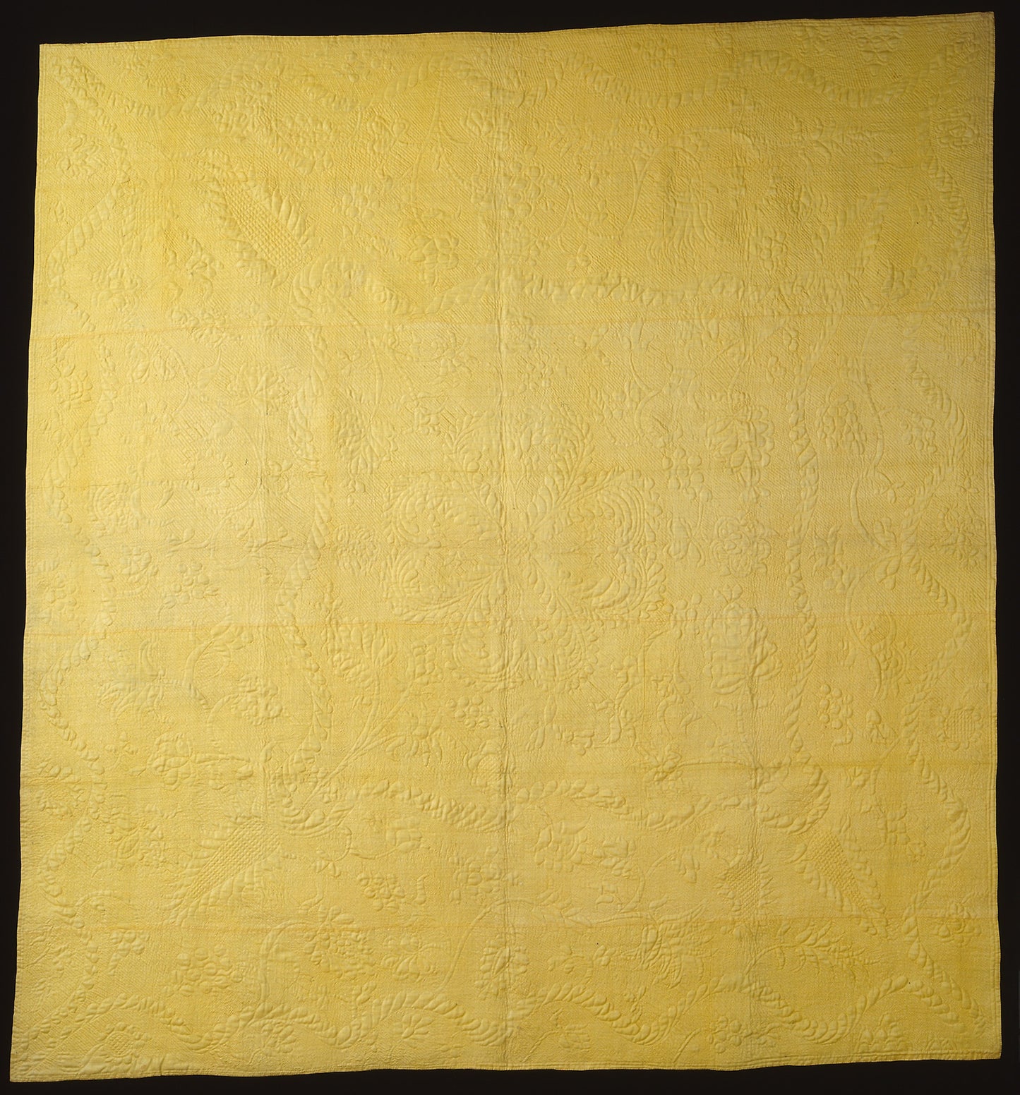 Bedcover - Made for the wedding chest of Eliza Ann Hunnewell, Poster Print Wall Art