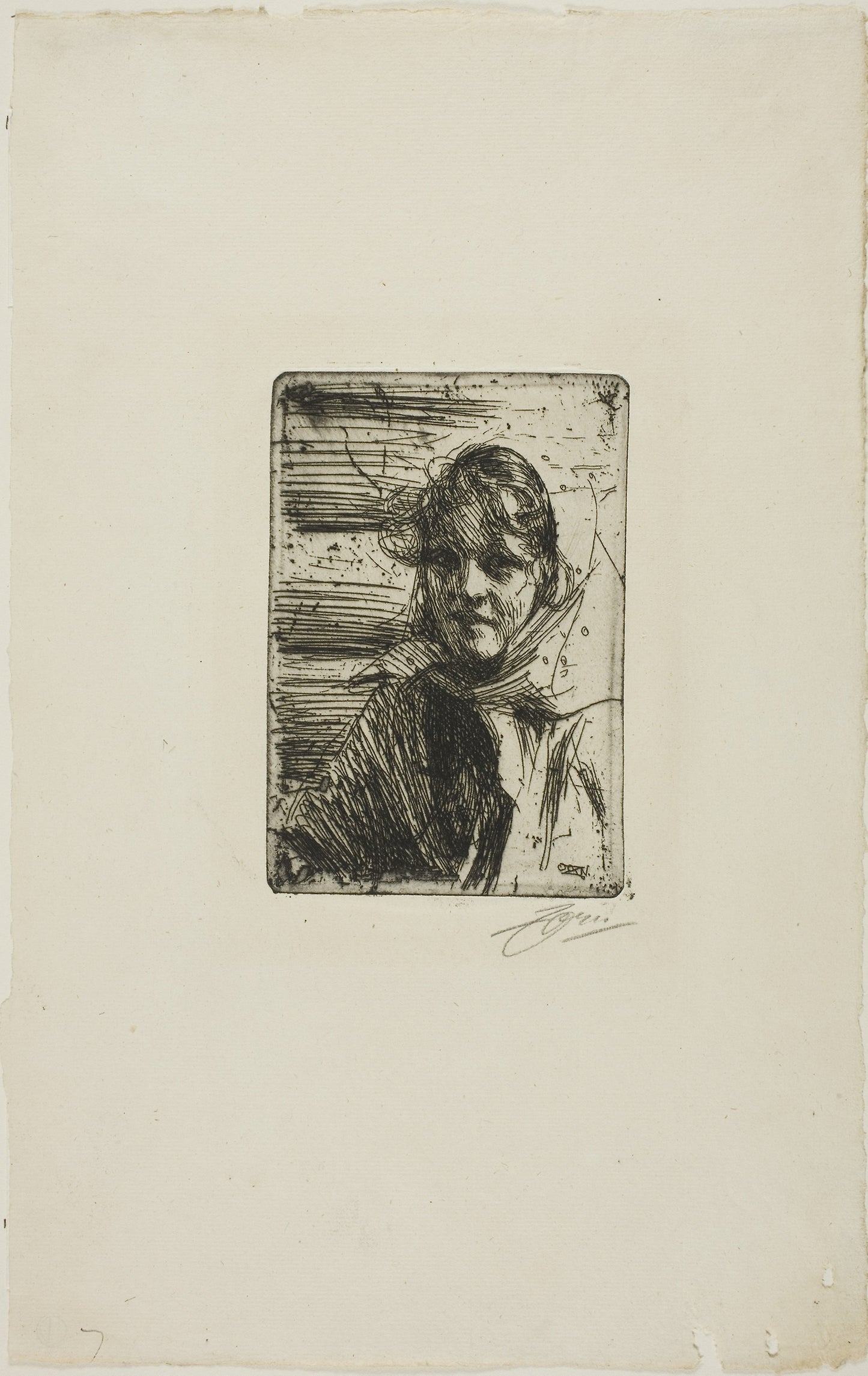 Kol Margit - Anders Zorn, Poster Print Wall Art