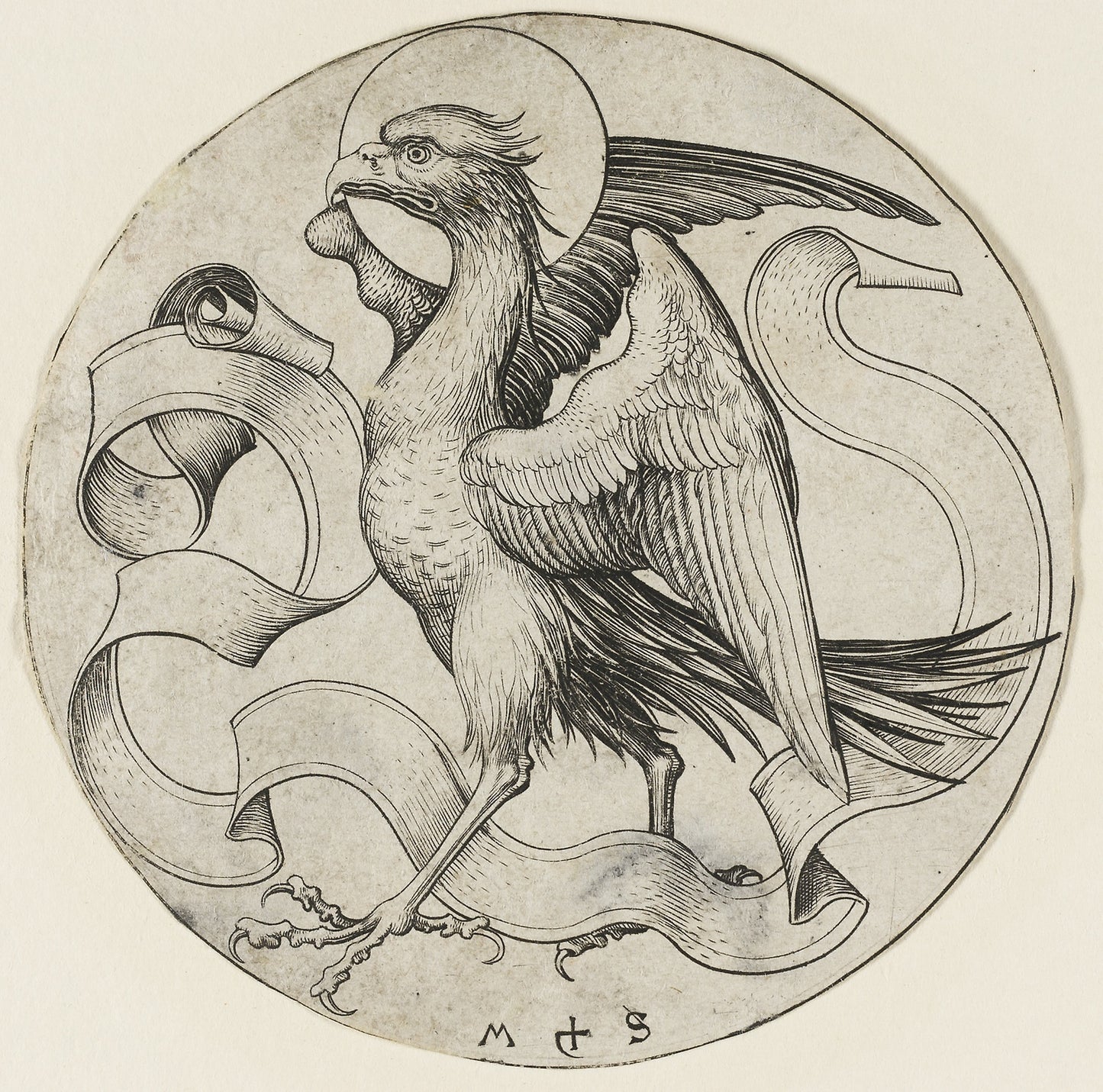 The Eagle of St. John - Martin Schongauer, Poster Print Wall Art