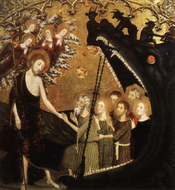 Descent into Hell by Jaime Serra, vintage art, modern poster print