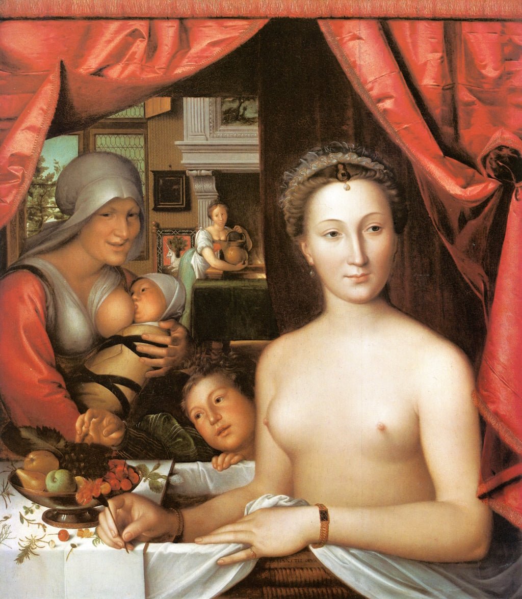 Diane de Poitners, vintage artwork by Franҫois Clouet, A3 (16x12") Poster Print