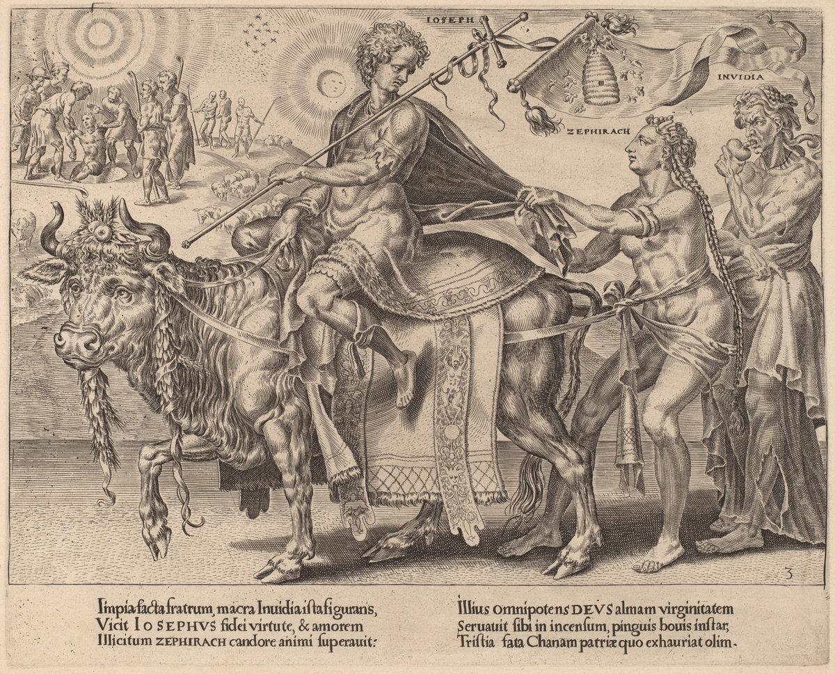 Dirck Volckertz Coornhert after Maerten van Heemskerck:The T,16x12"(A3) Poster