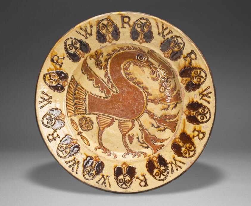 Dish by Staffordshire, England, 23x16"( A2 size) Poster Print