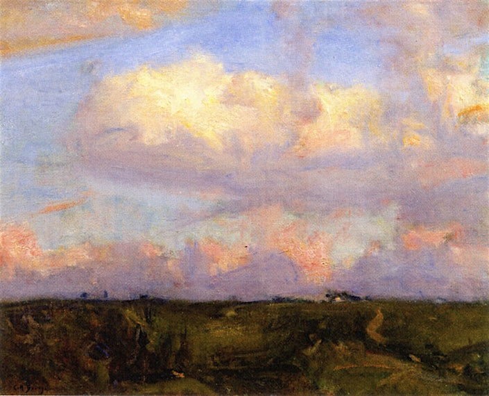 Afternoon Clouds by Charles Harold Davis,A3(16x12")Poster
