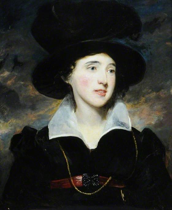 The Artist's Second Wife, vintage artwork by John Jackson, 12x8" (A4) Poster