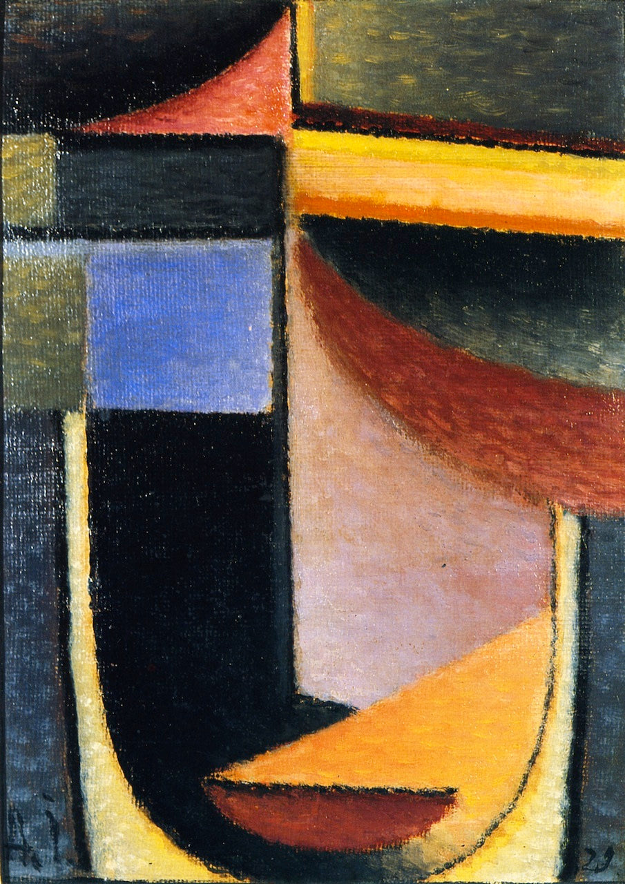 bstract Head: The Cup Passed from Me by Alexei von Jawlensky,A3(16x12")Poster
