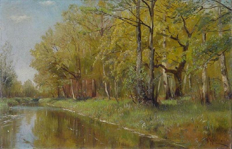 Autumn Day by Walter Moras,A3(16x12")Poster