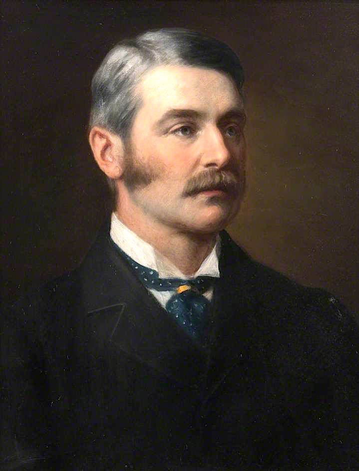 The Right Honourable Earl of Camperdown, vintage artwork by Eden Upton Eddis, A3 (16x12") Poster Print