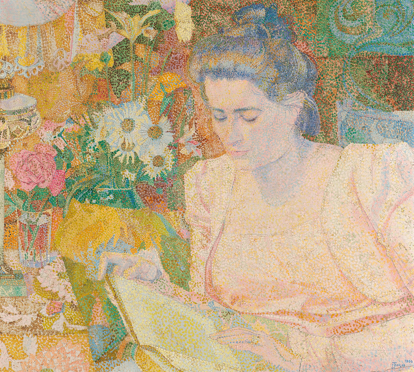 Portrait of Marie Jeannette Lange by Jan Toorop,A3(16x12")Poster